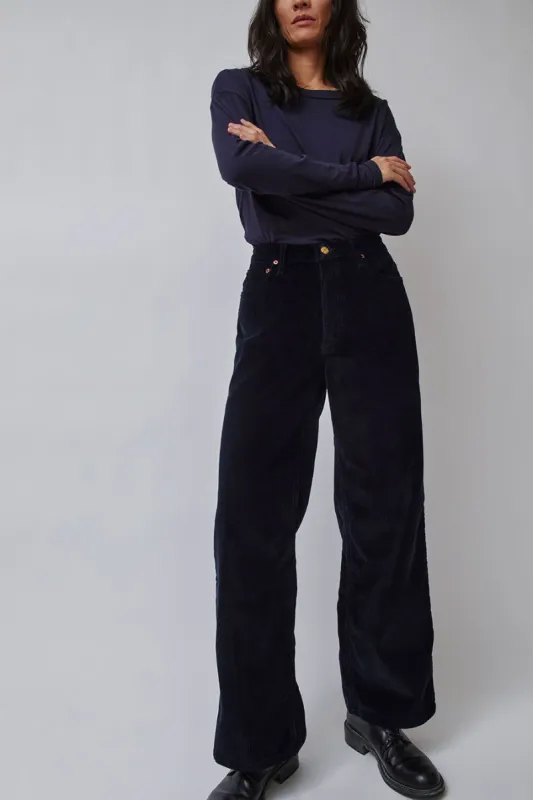 B Sides Elissa Jean in Marine Corduroy sold by No. 6