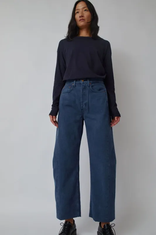 B Sides Lasso Jean in Blue Bell Overdye sold by No. 6