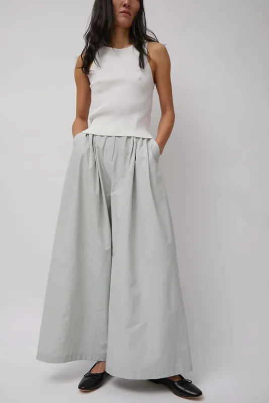 【BAON】Manori banding wide cotton pants Amomento Cotton Banding Wide Pants in Black | Parallel