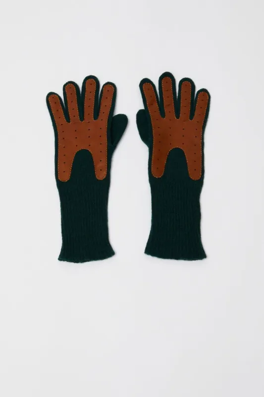 Exquisite J Gloves in Bottle with Brown made by No. 6