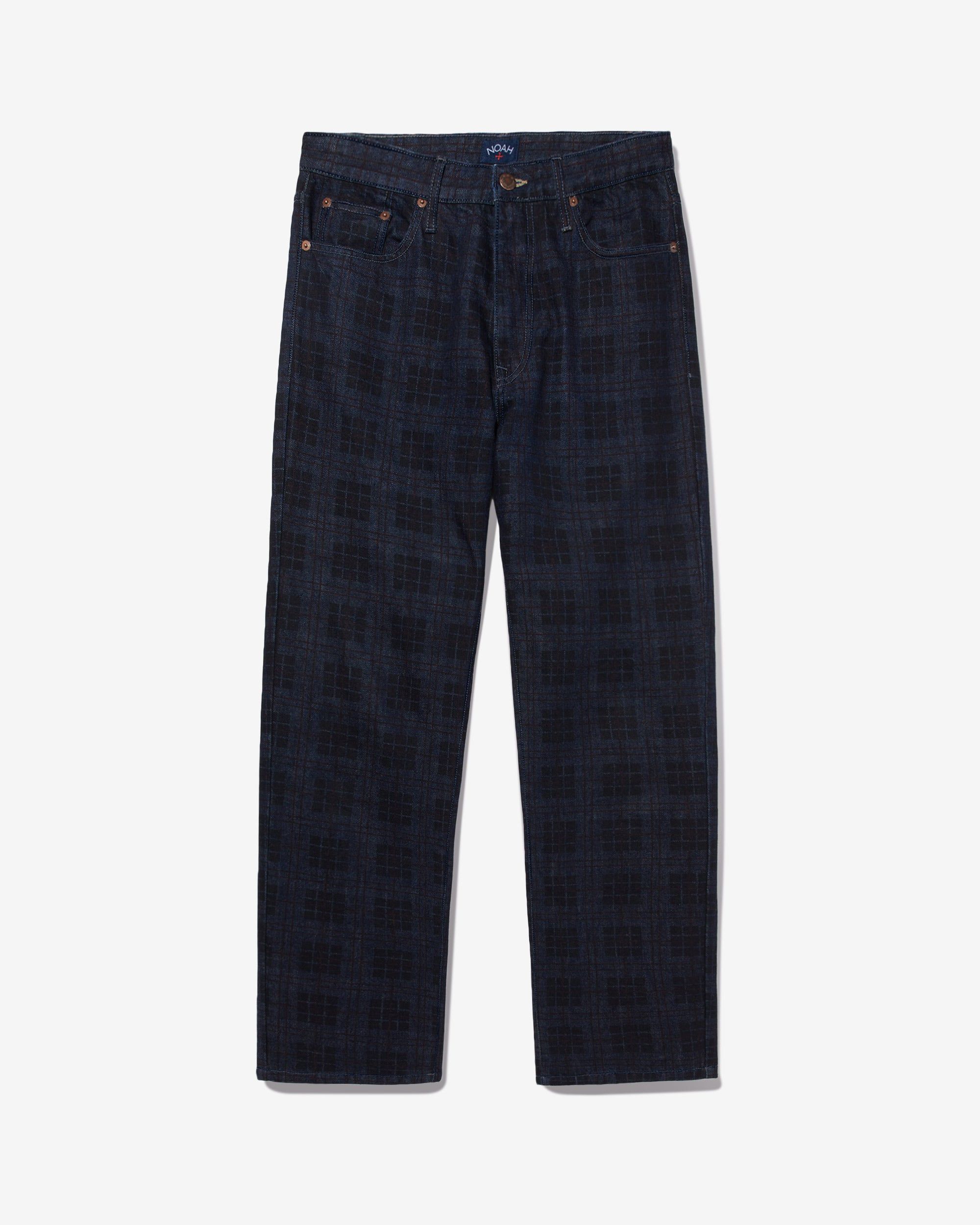 Plaid Jeans sold by Noah NYC