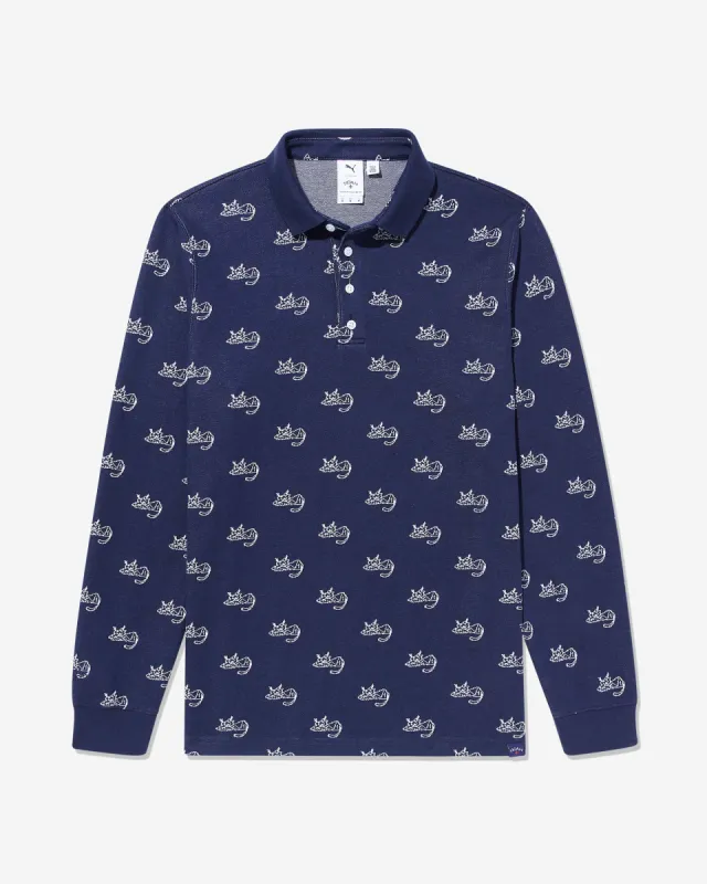 PUMA x Noah Jacquard Polo sold by Noah NYC