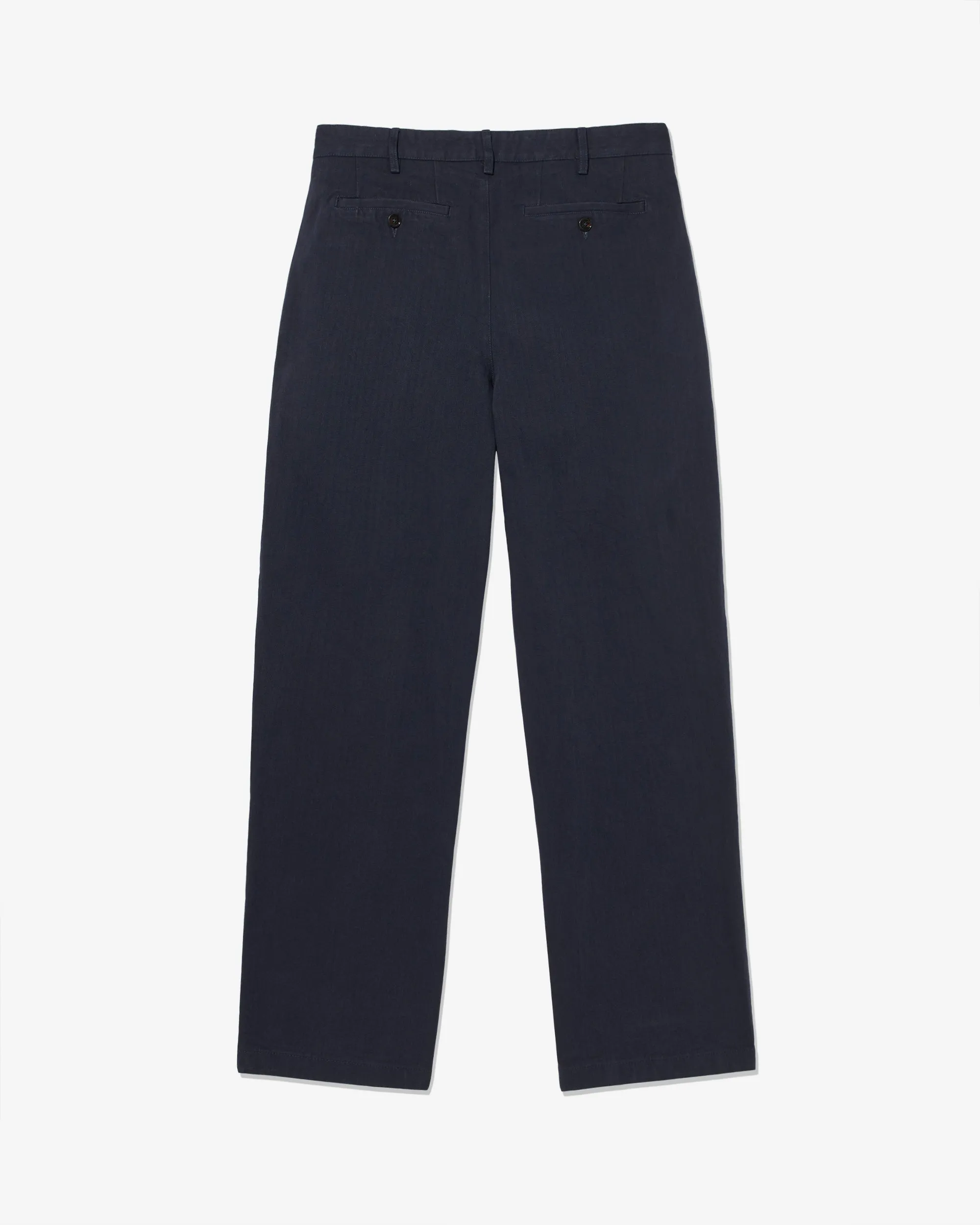 Classic Double-Pleat Herringbone Pant sold by Noah NYC product image thumbnail 4