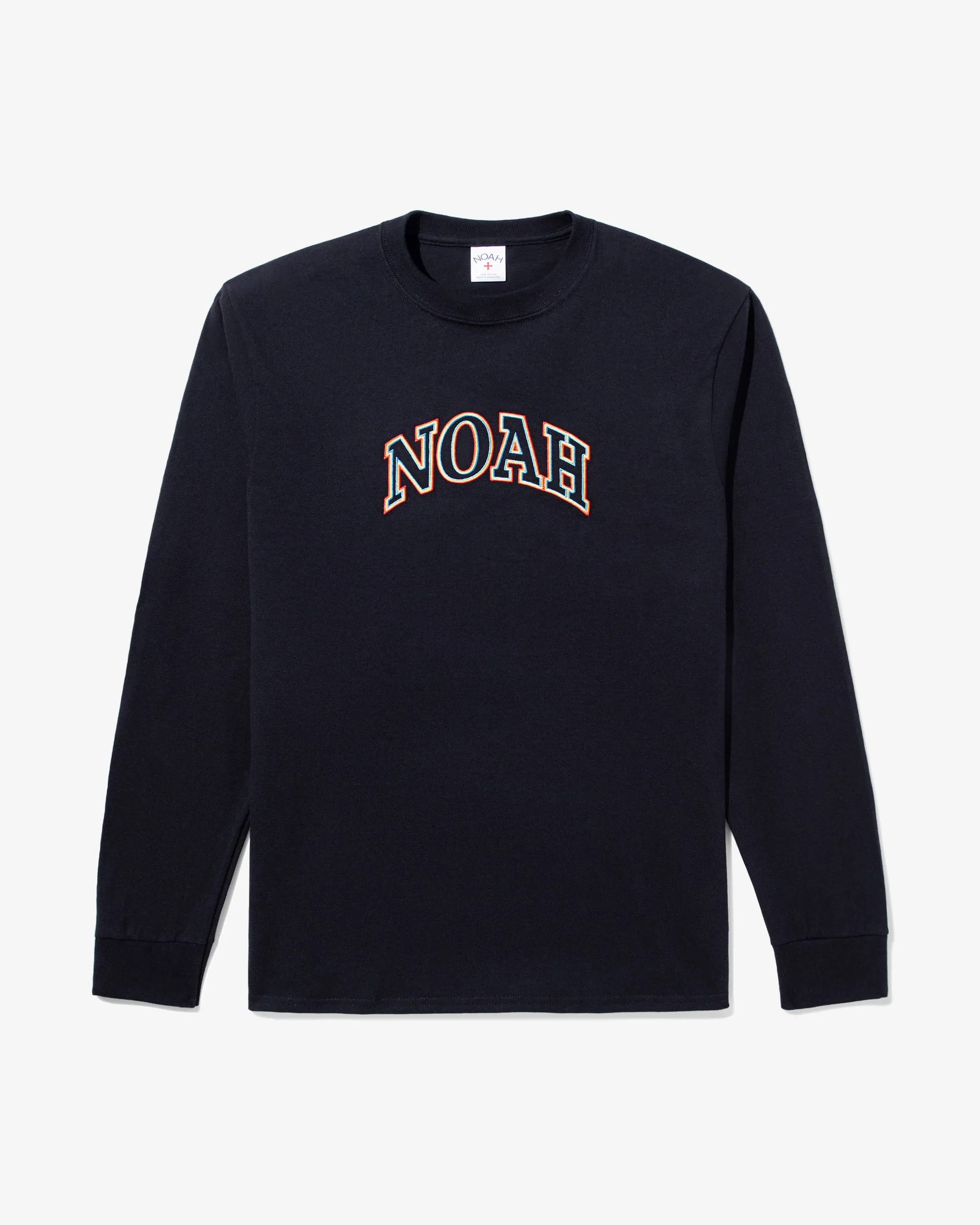 Tricolor Long Sleeve Tee sold by Noah NYC