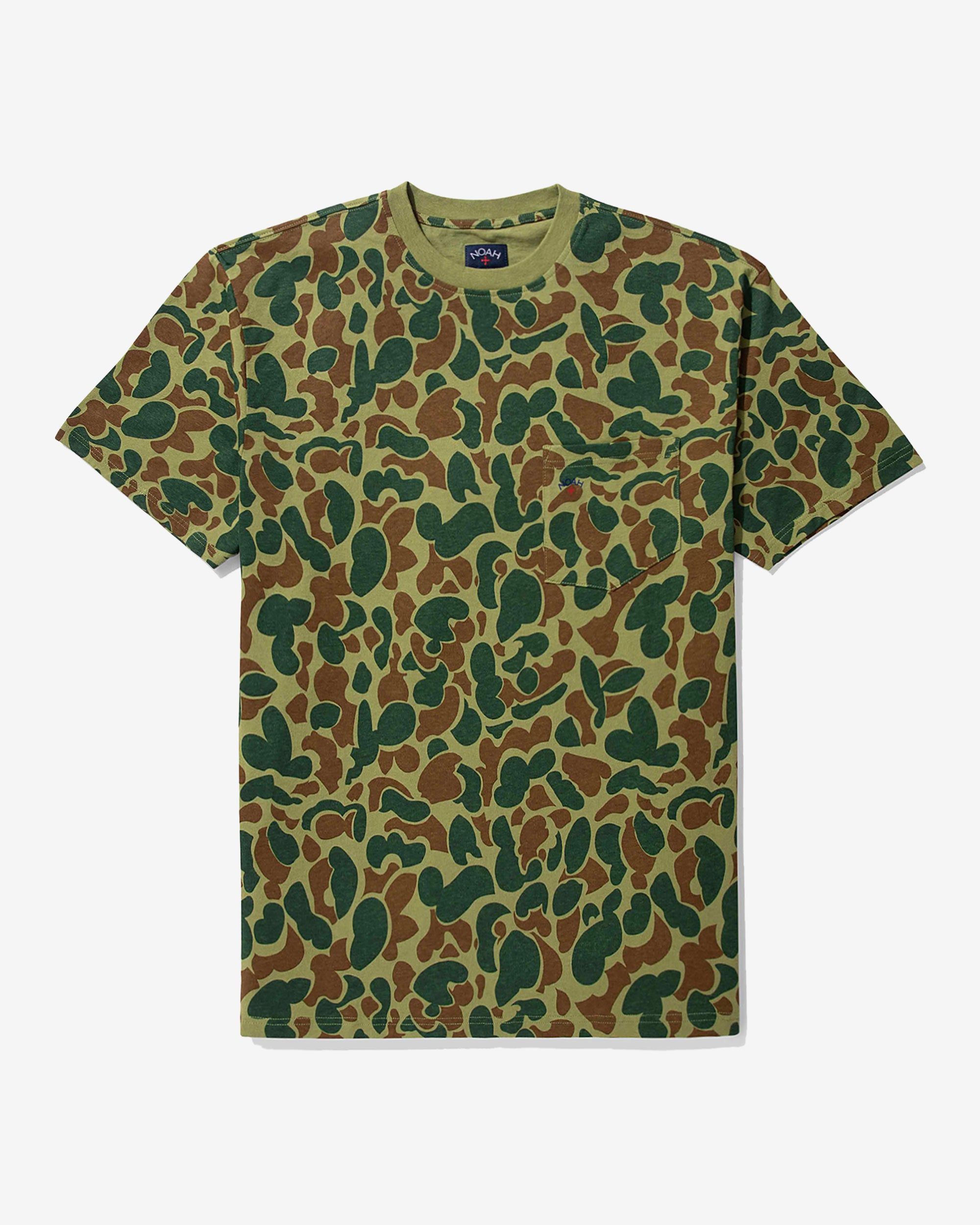 Frog Camo Pocket Tee sold by Noah NYC