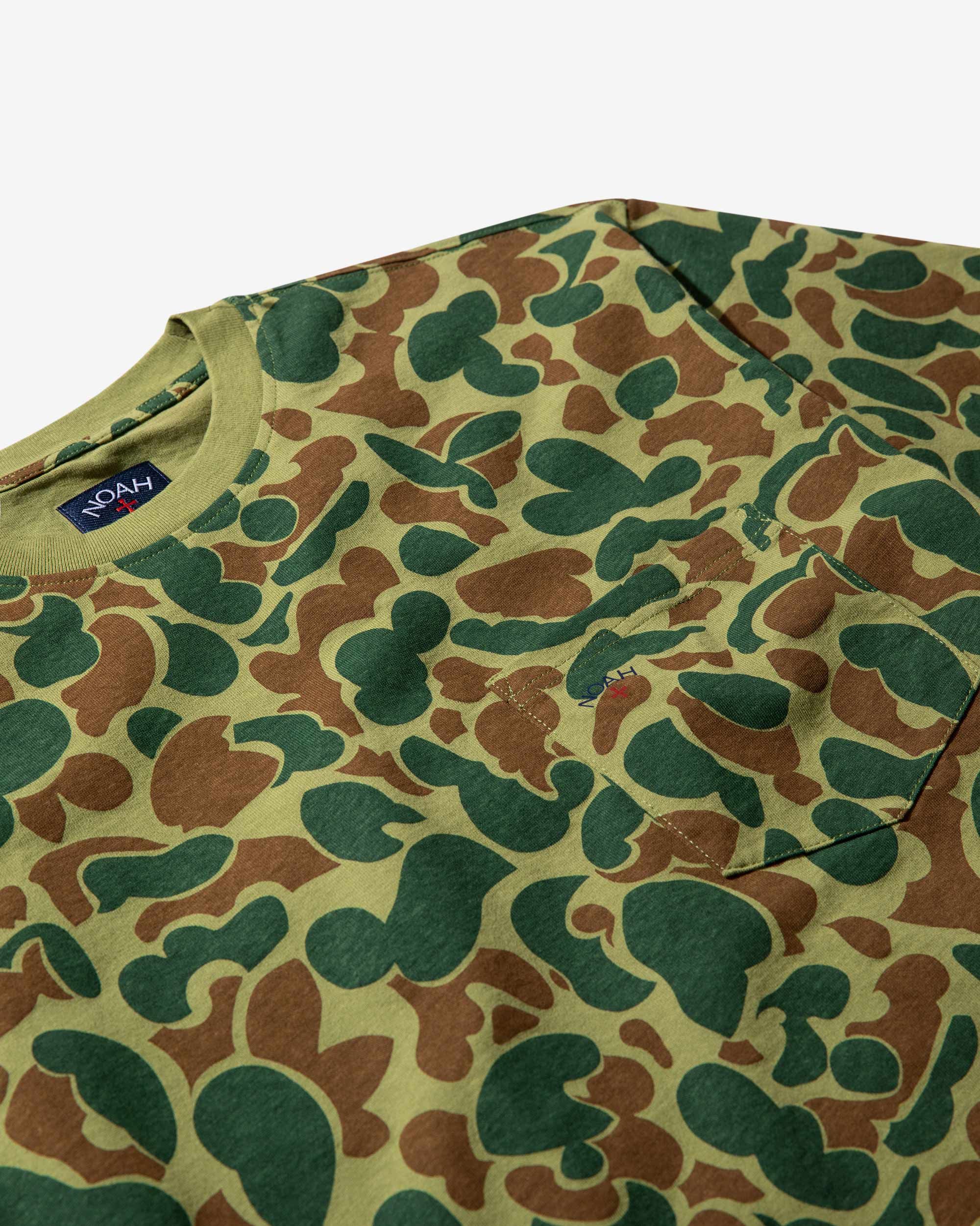 Frog Camo Pocket Tee sold by Noah NYC product image thumbnail 2