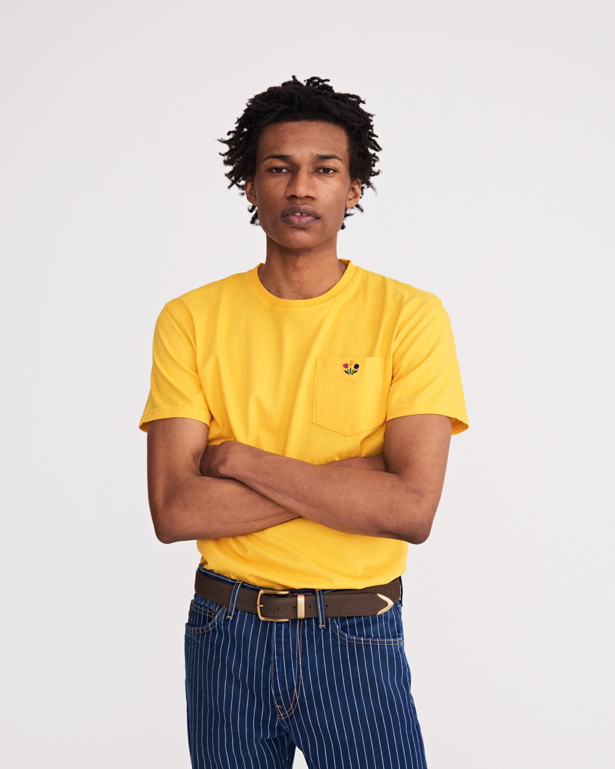 Tulip Pocket Tee sold by Noah NYC product image thumbnail 11