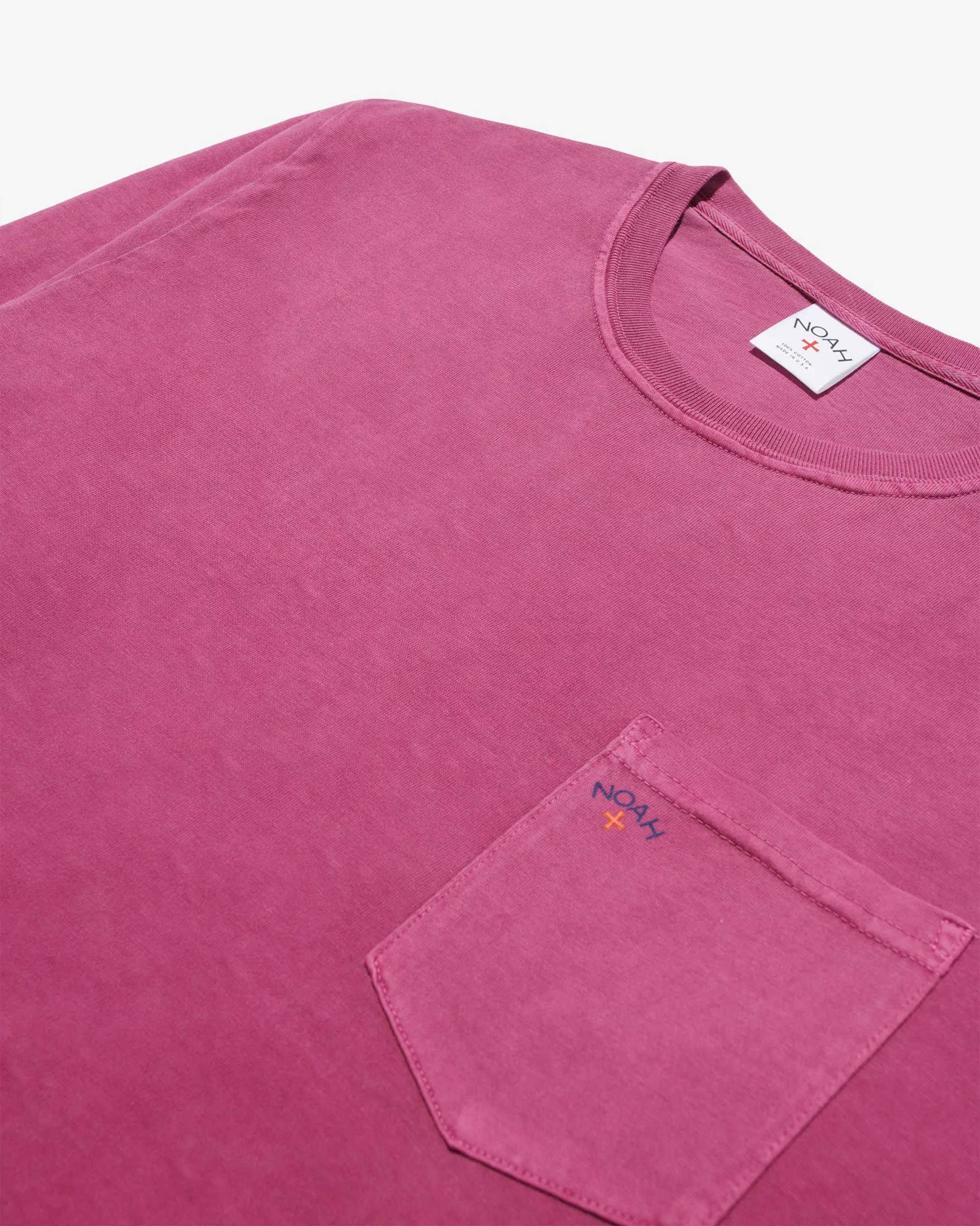 Long Sleeve Core Logo Pocket Tee sold by Noah NYC product image thumbnail 4