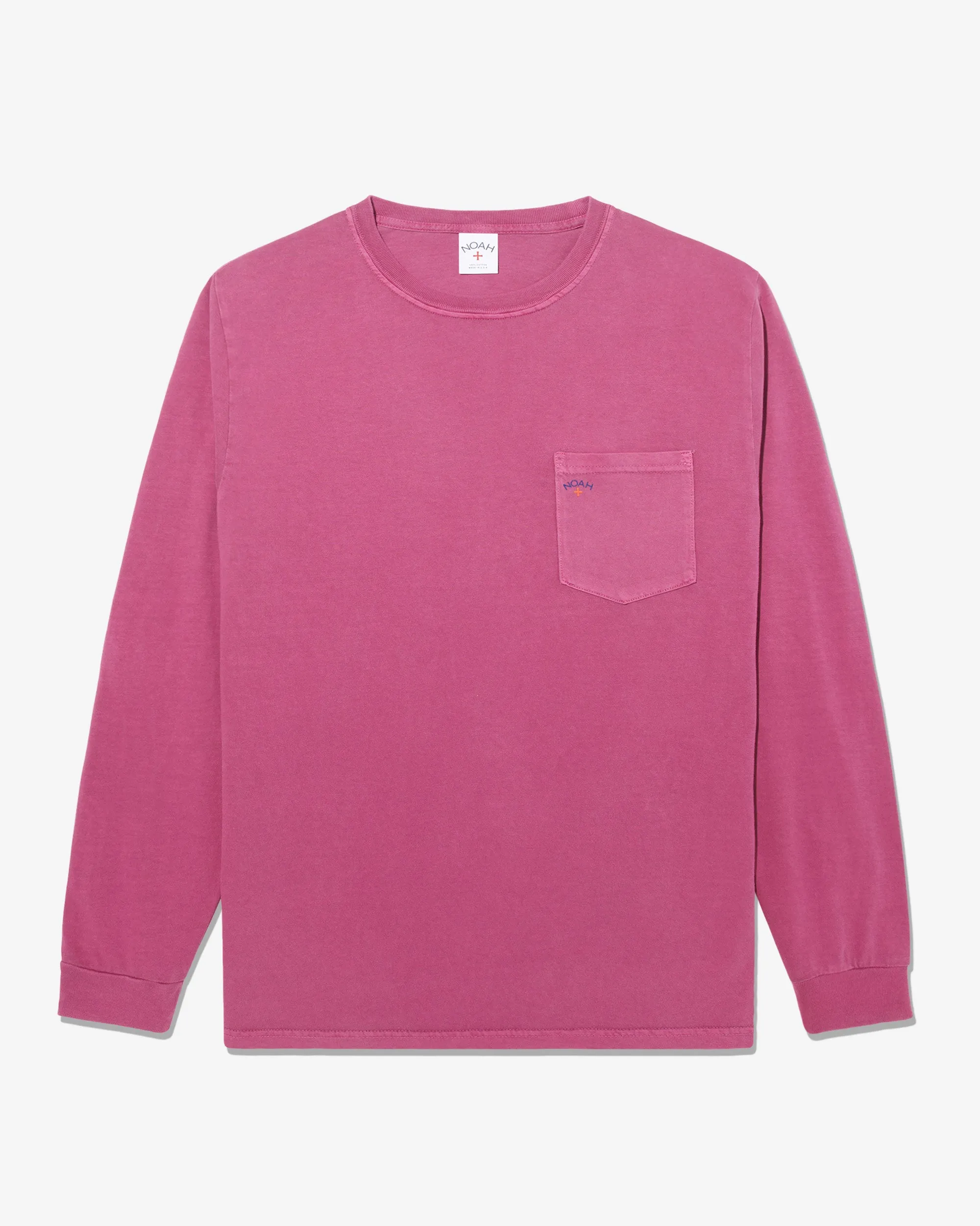 Long Sleeve Core Logo Pocket Tee sold by Noah NYC product image thumbnail 3