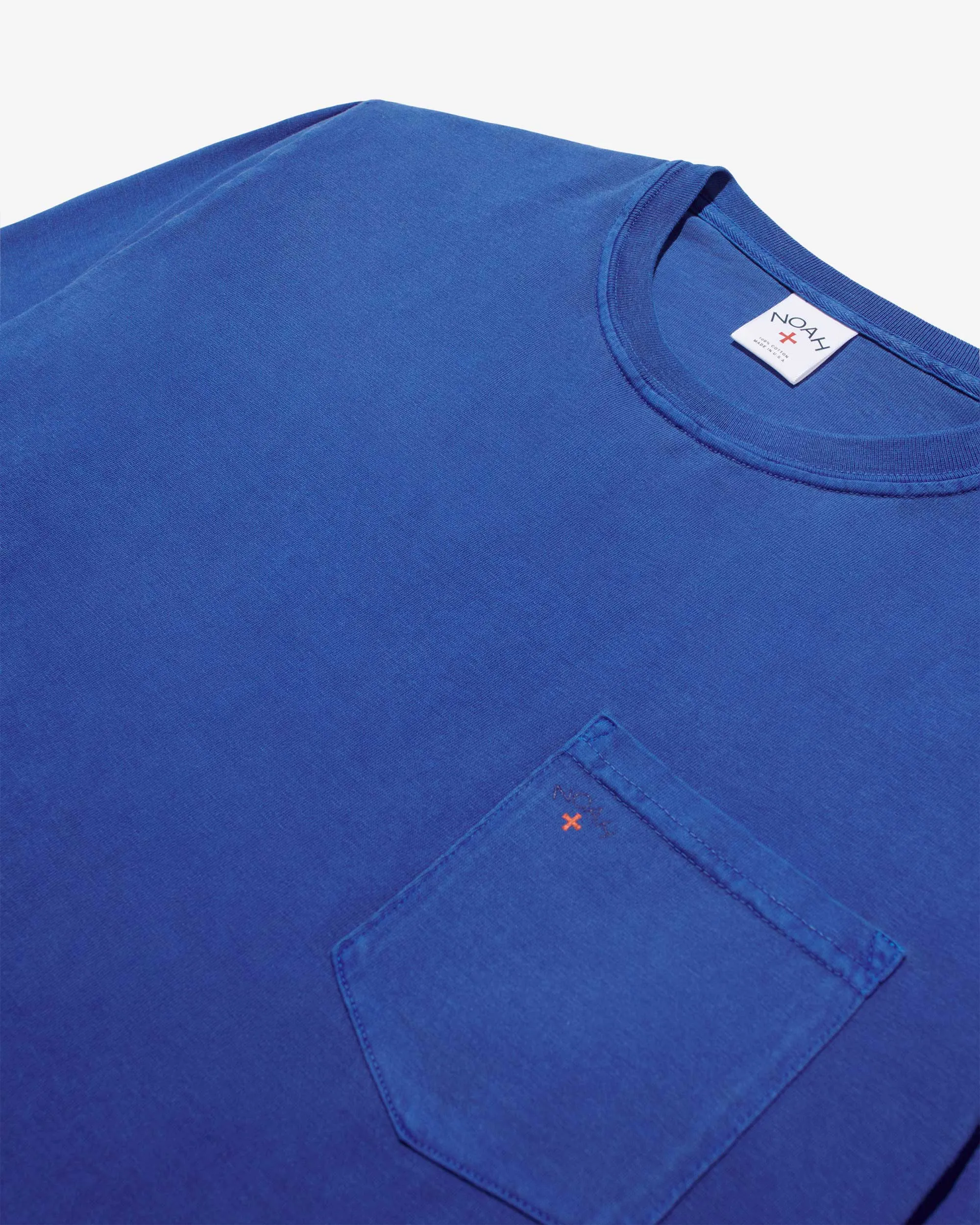 Long Sleeve Core Logo Pocket Tee sold by Noah NYC product image thumbnail 2