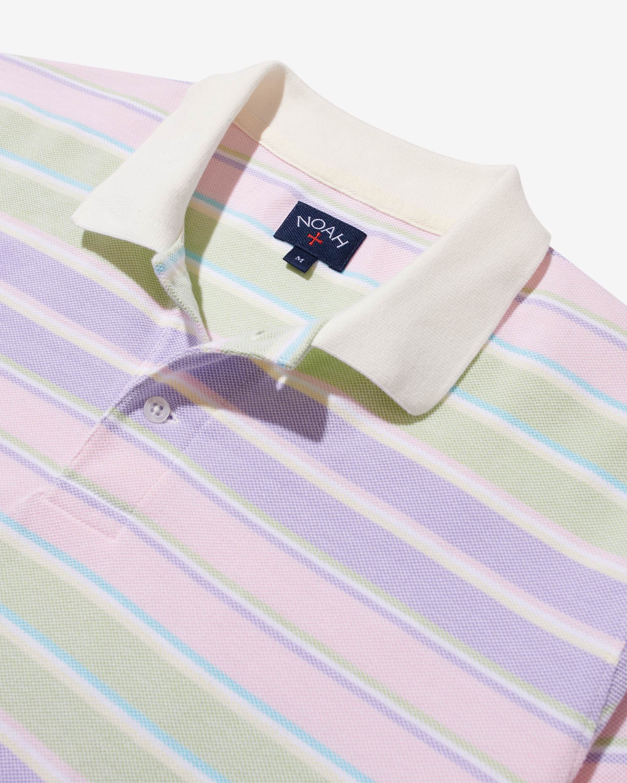 Pastel Pique Polo sold by Noah NYC product image thumbnail 2