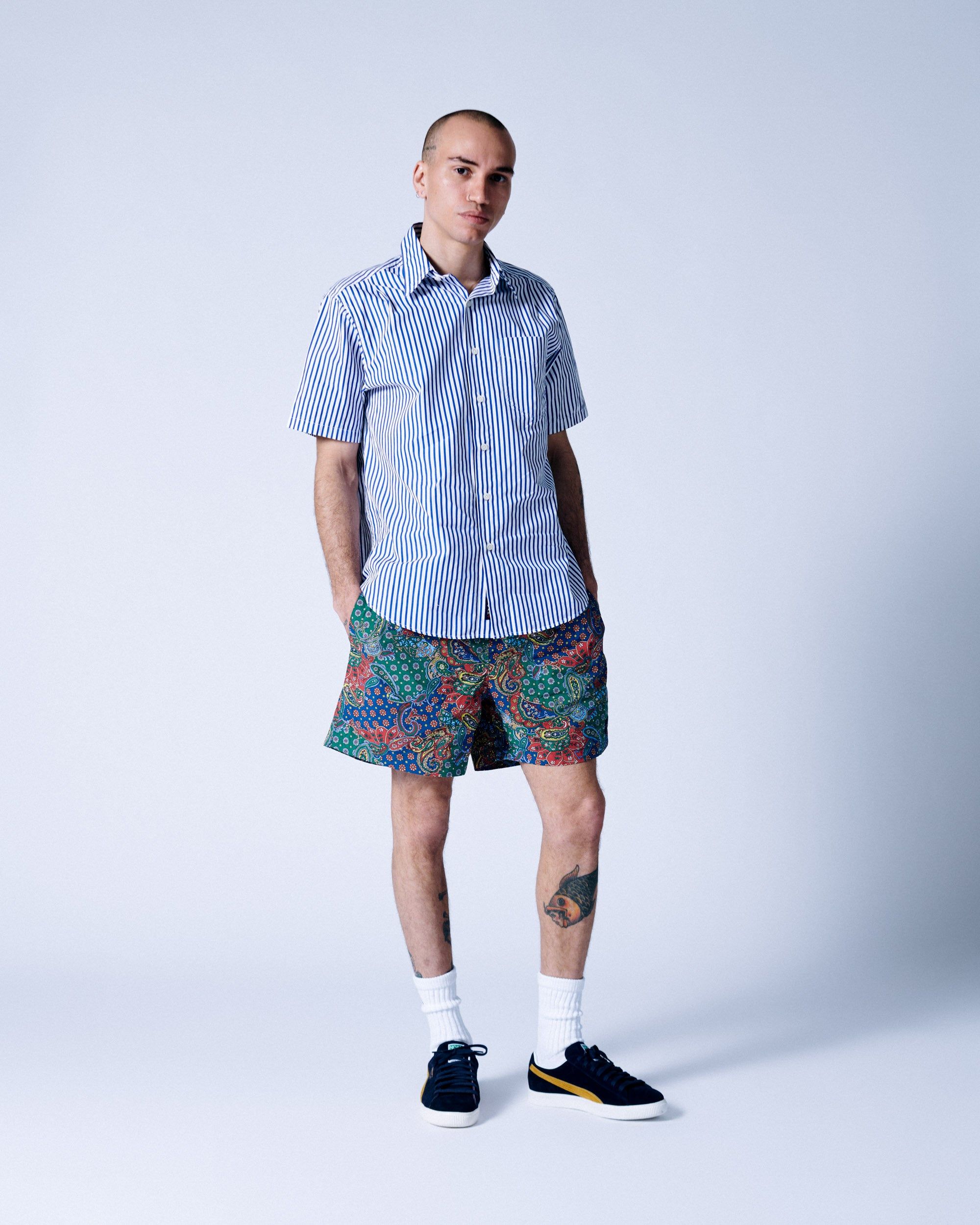 Paisley Swim Trunks sold by Noah NYC product image thumbnail 9