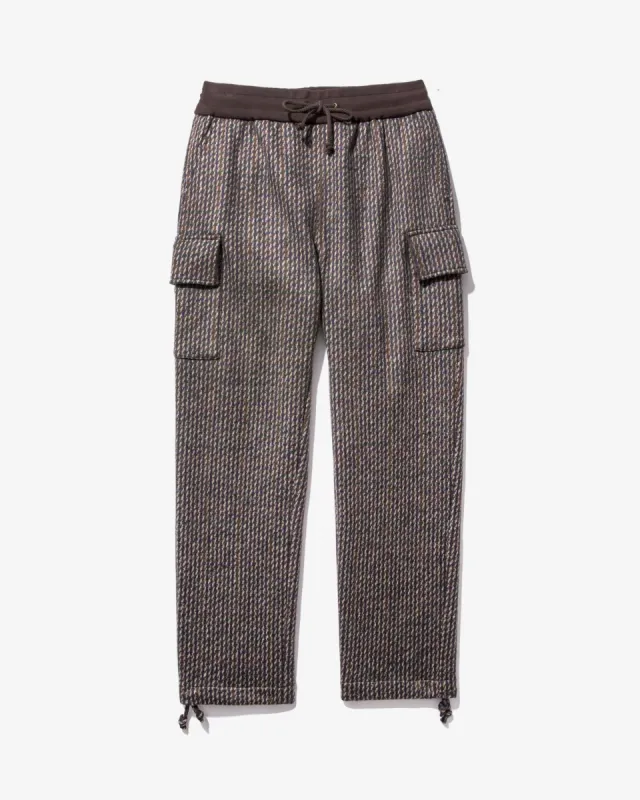 Wool Knit Cargo Pant made by Noah NYC