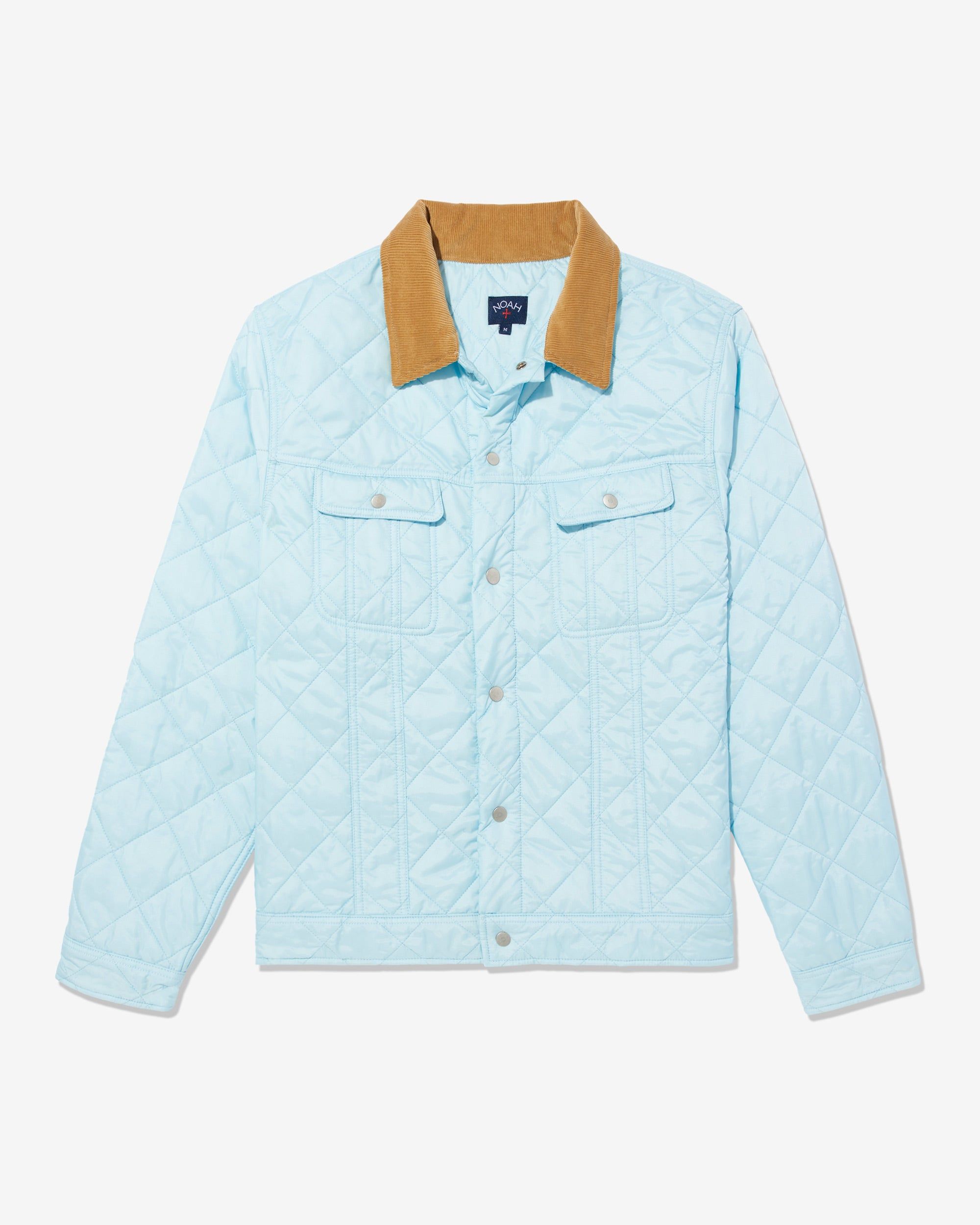 Quilted Trucker Jacket sold by Noah NYC