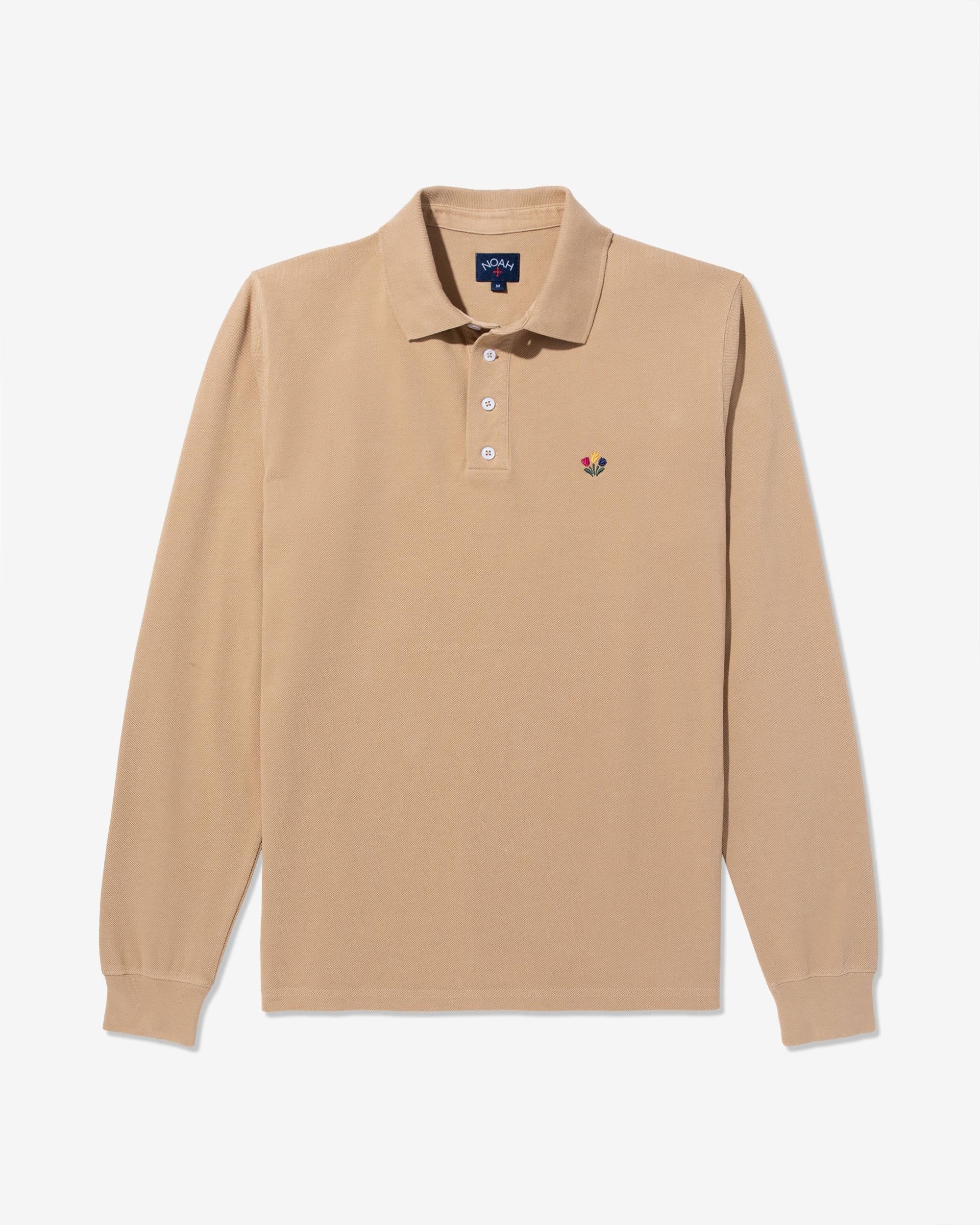 Long Sleeve Pique Polo sold by Noah NYC product image thumbnail 3