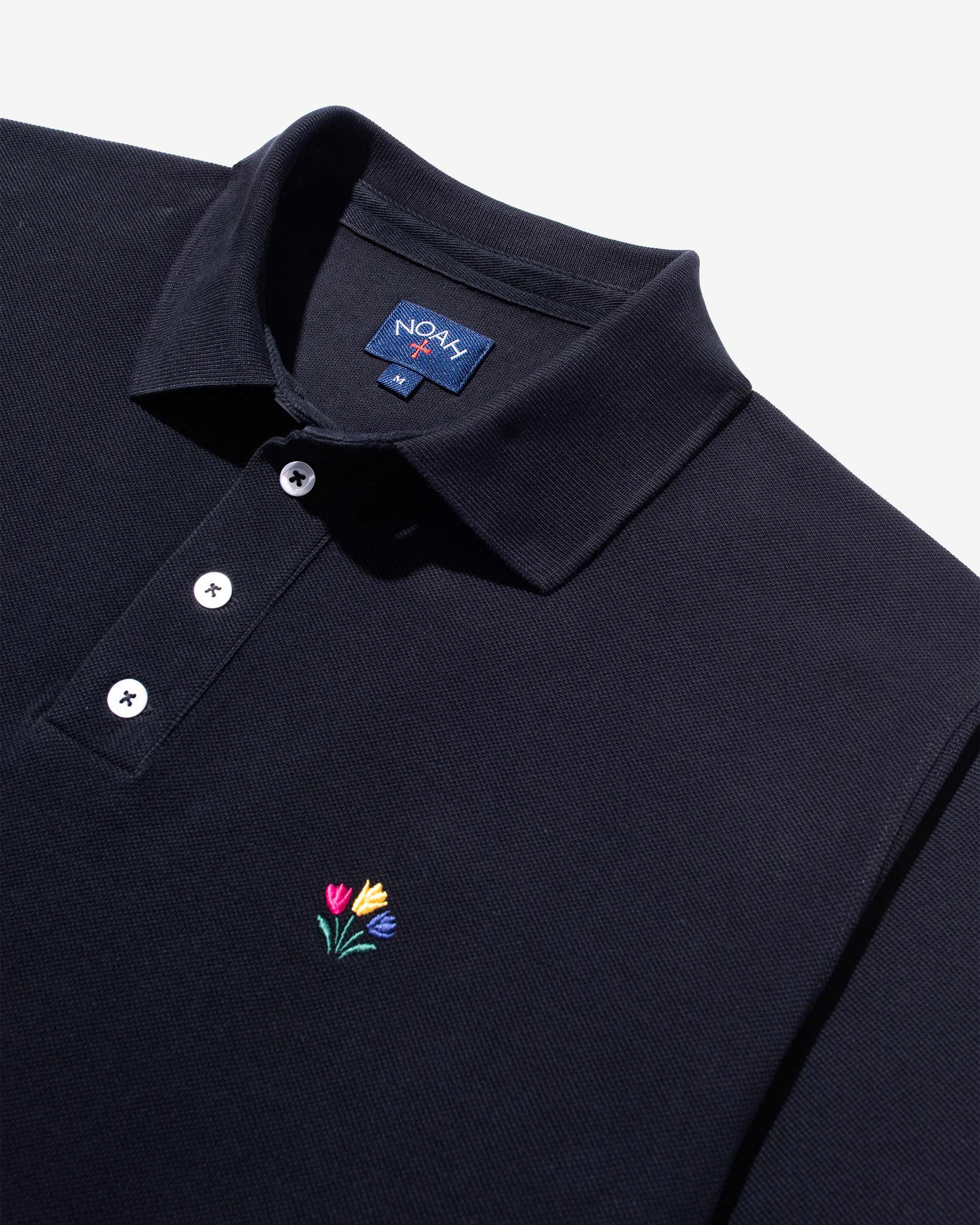Long Sleeve Pique Polo sold by Noah NYC product image thumbnail 2