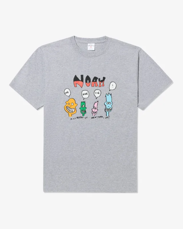 Crazy Face Shop Tee sold by Noah NYC