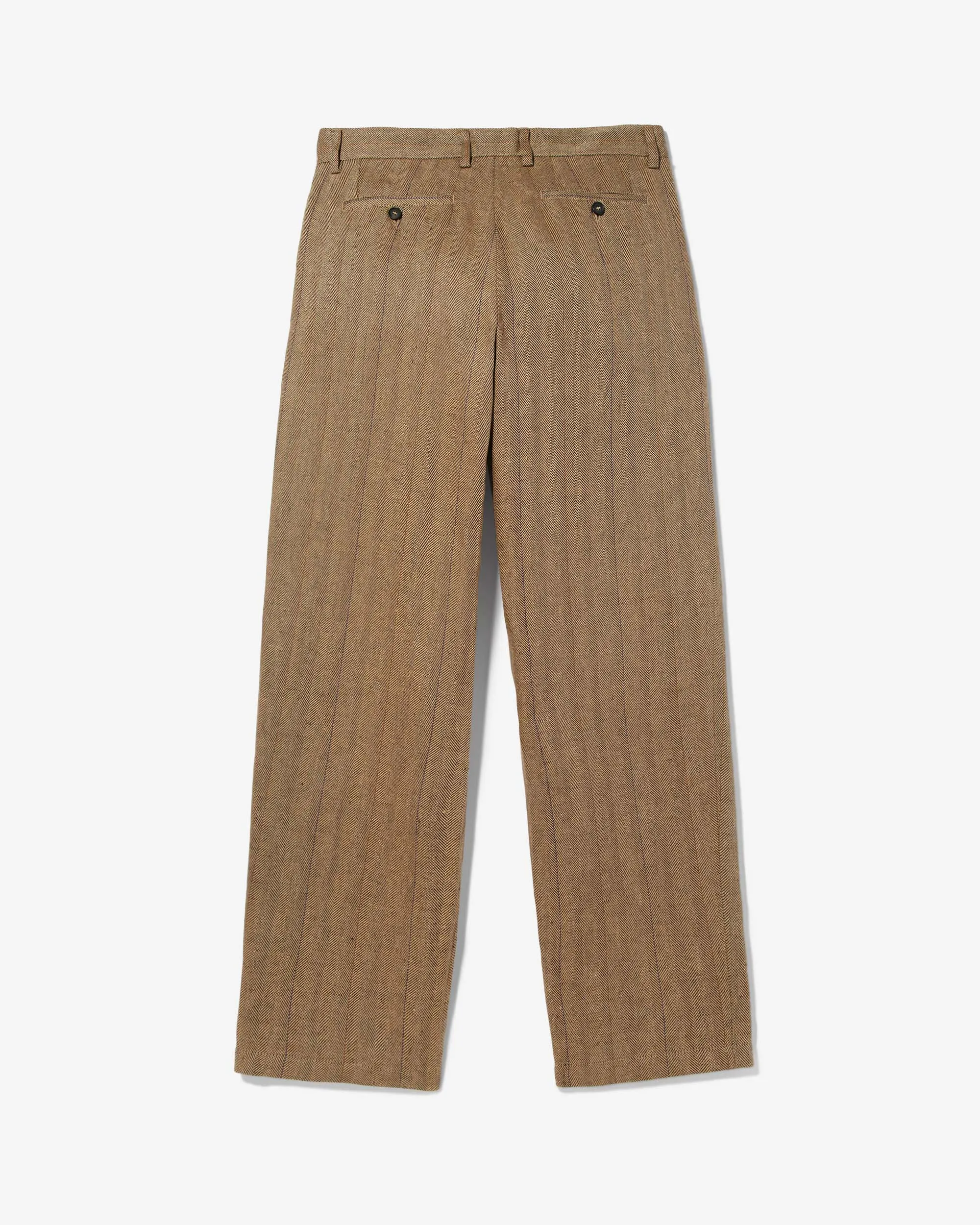 Linen Double-Pleat Suit Pant sold by Noah NYC product image thumbnail 2