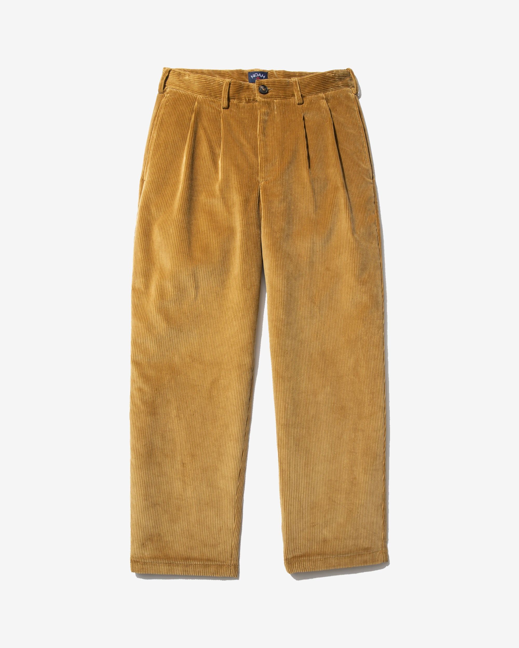 Double-Pleat Corduroy Trouser sold by Noah NYC product image thumbnail 3