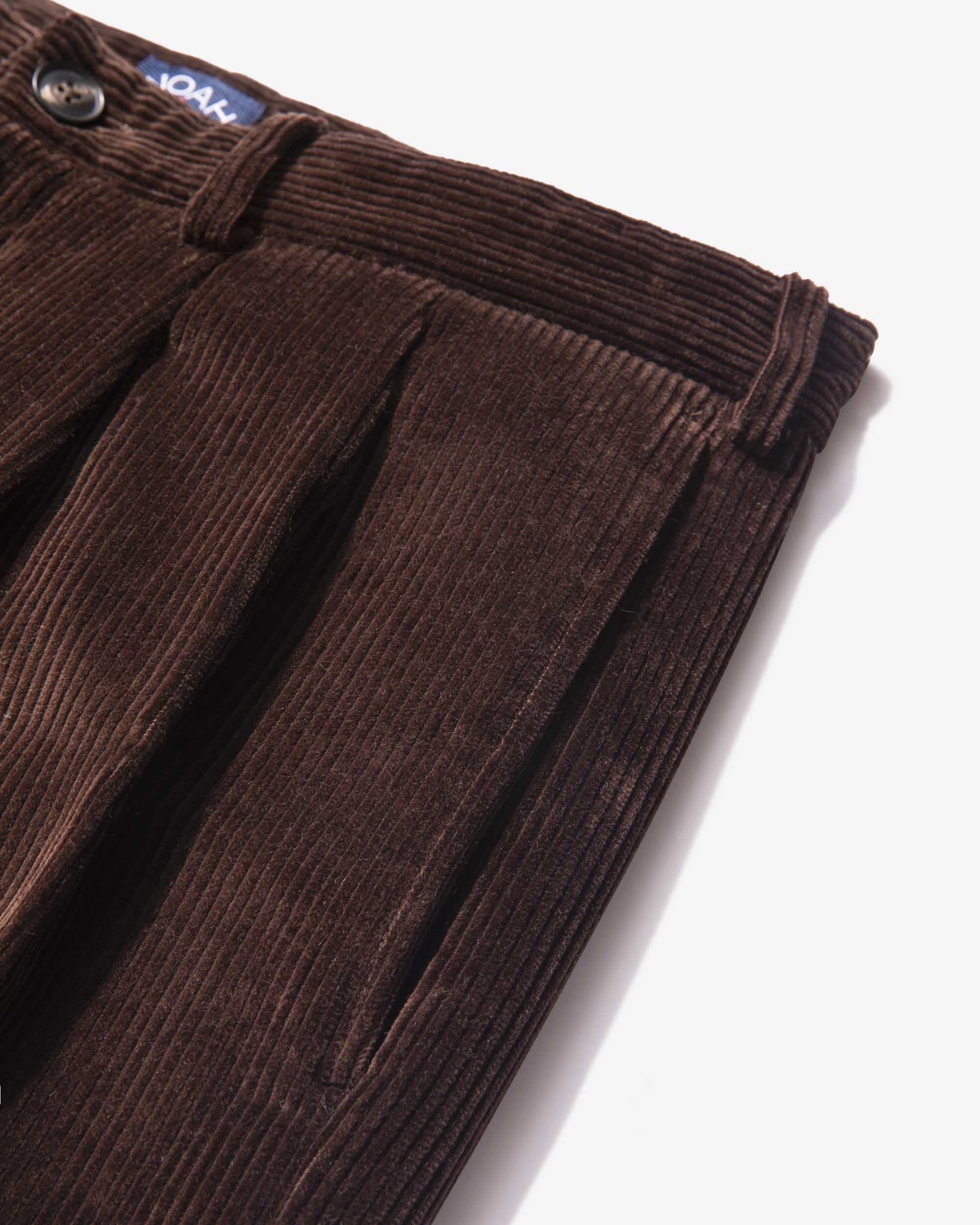 Double-Pleat Corduroy Trouser sold by Noah NYC product image thumbnail 7