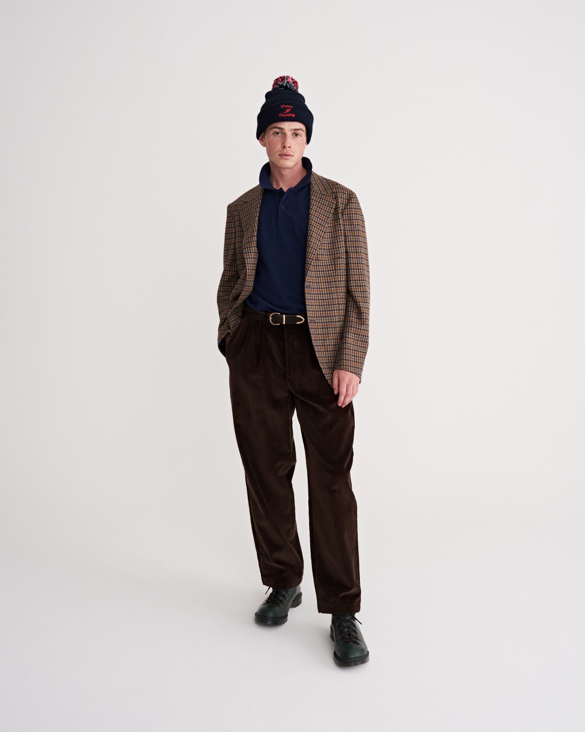 Double-Pleat Corduroy Trouser sold by Noah NYC product image thumbnail 10