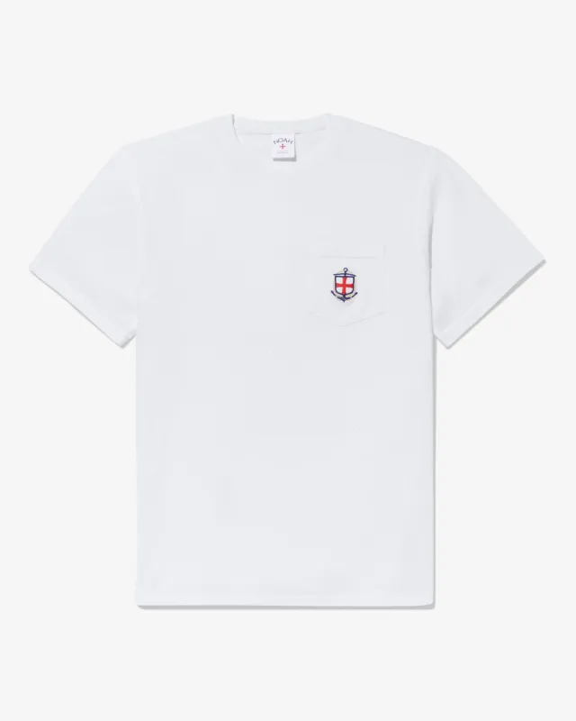 Waterman Crest Pocket Tee made by Noah NYC