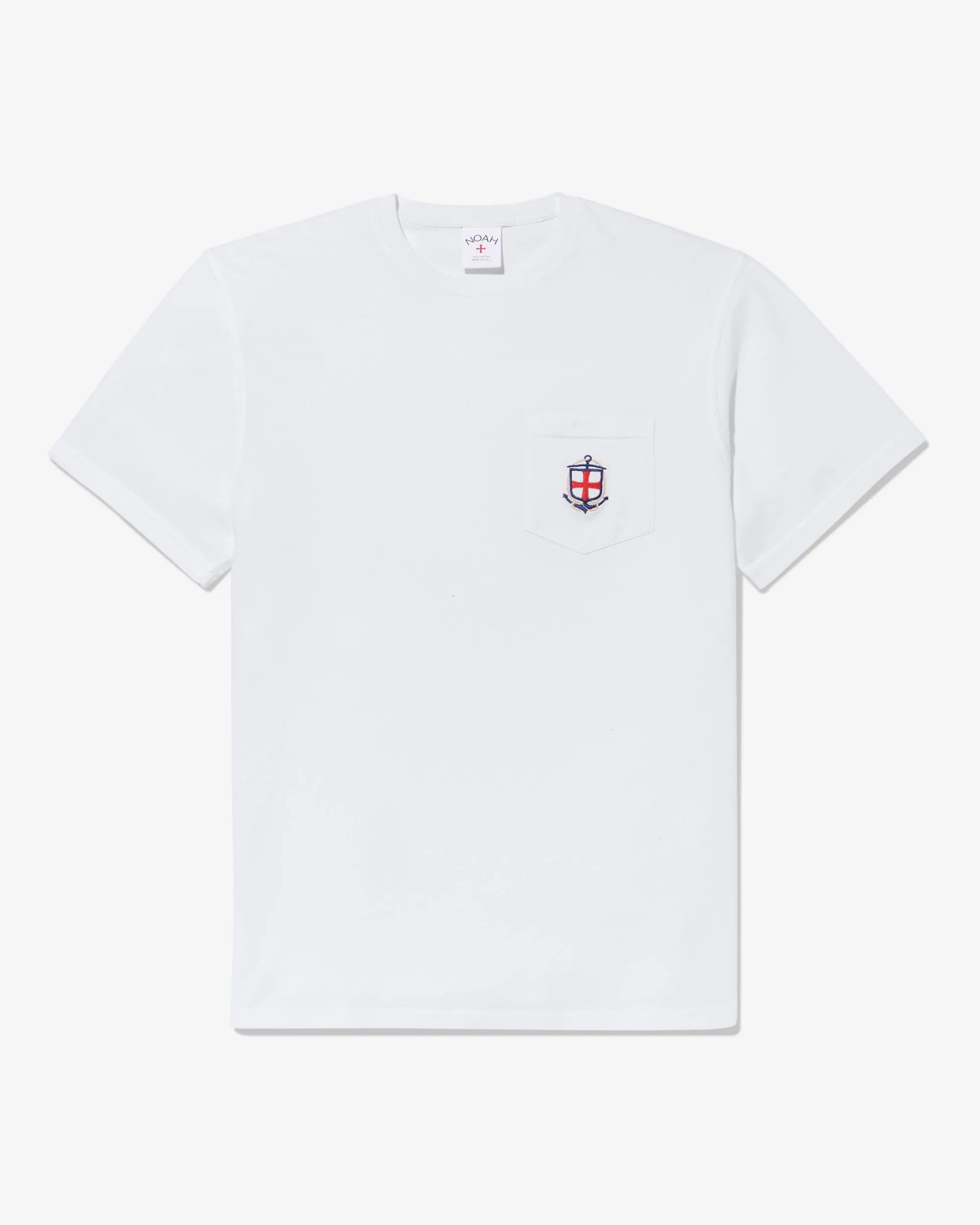 Waterman Crest Pocket Tee sold by Noah NYC