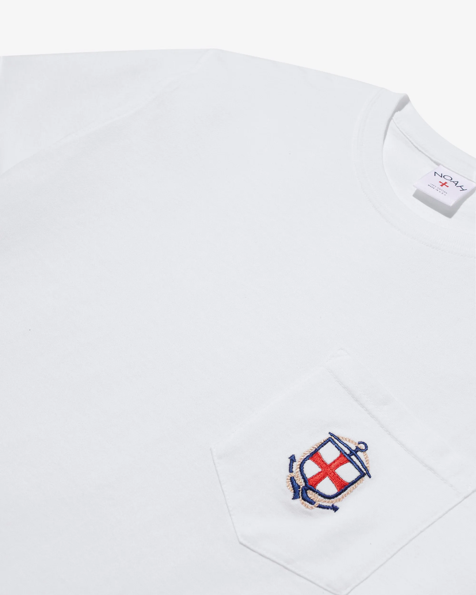 Waterman Crest Pocket Tee sold by Noah NYC product image thumbnail 2