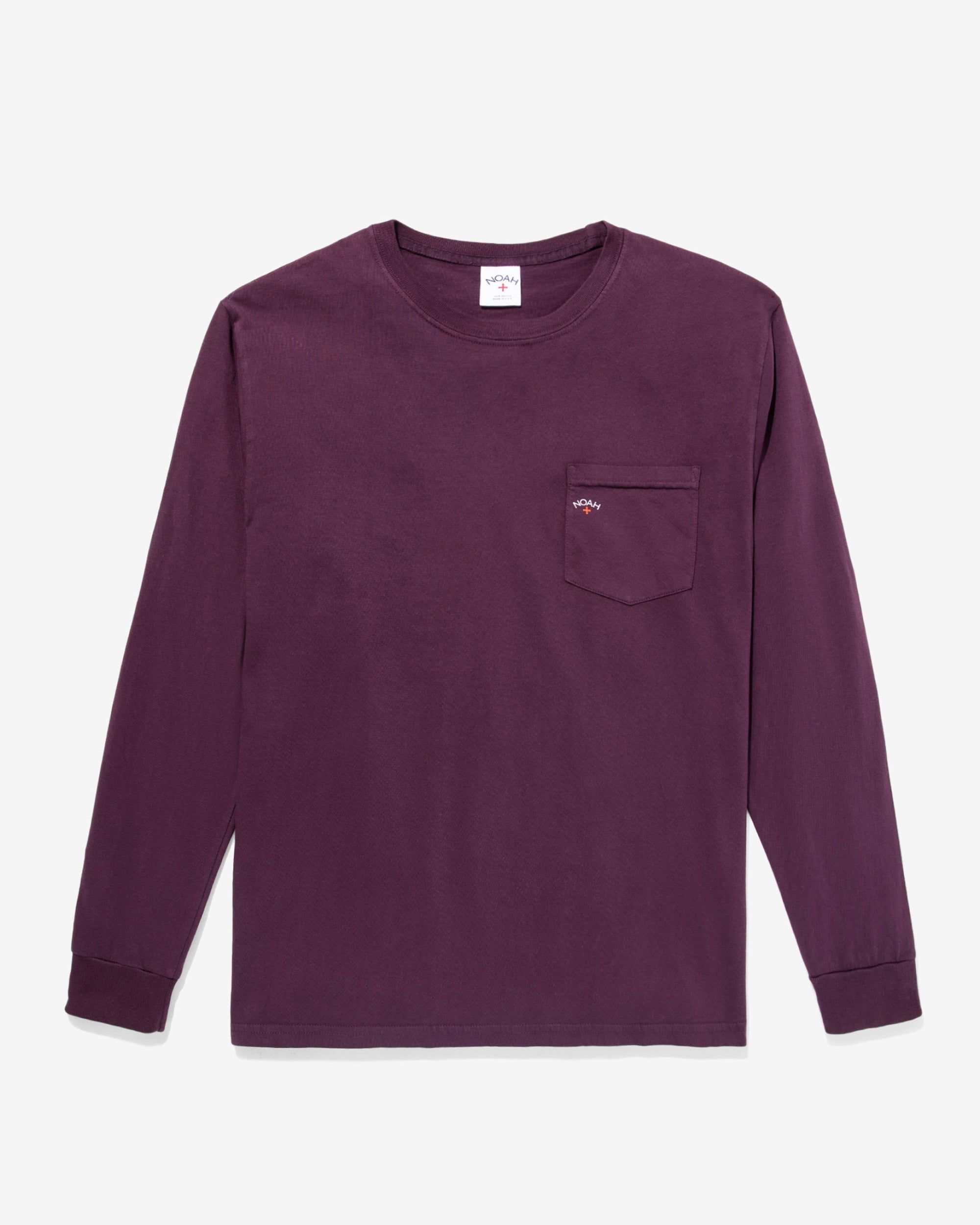 Long Sleeve Pocket Tee sold by Noah NYC product image thumbnail 3