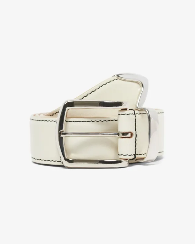 Metal Tip Belt sold by Noah NYC