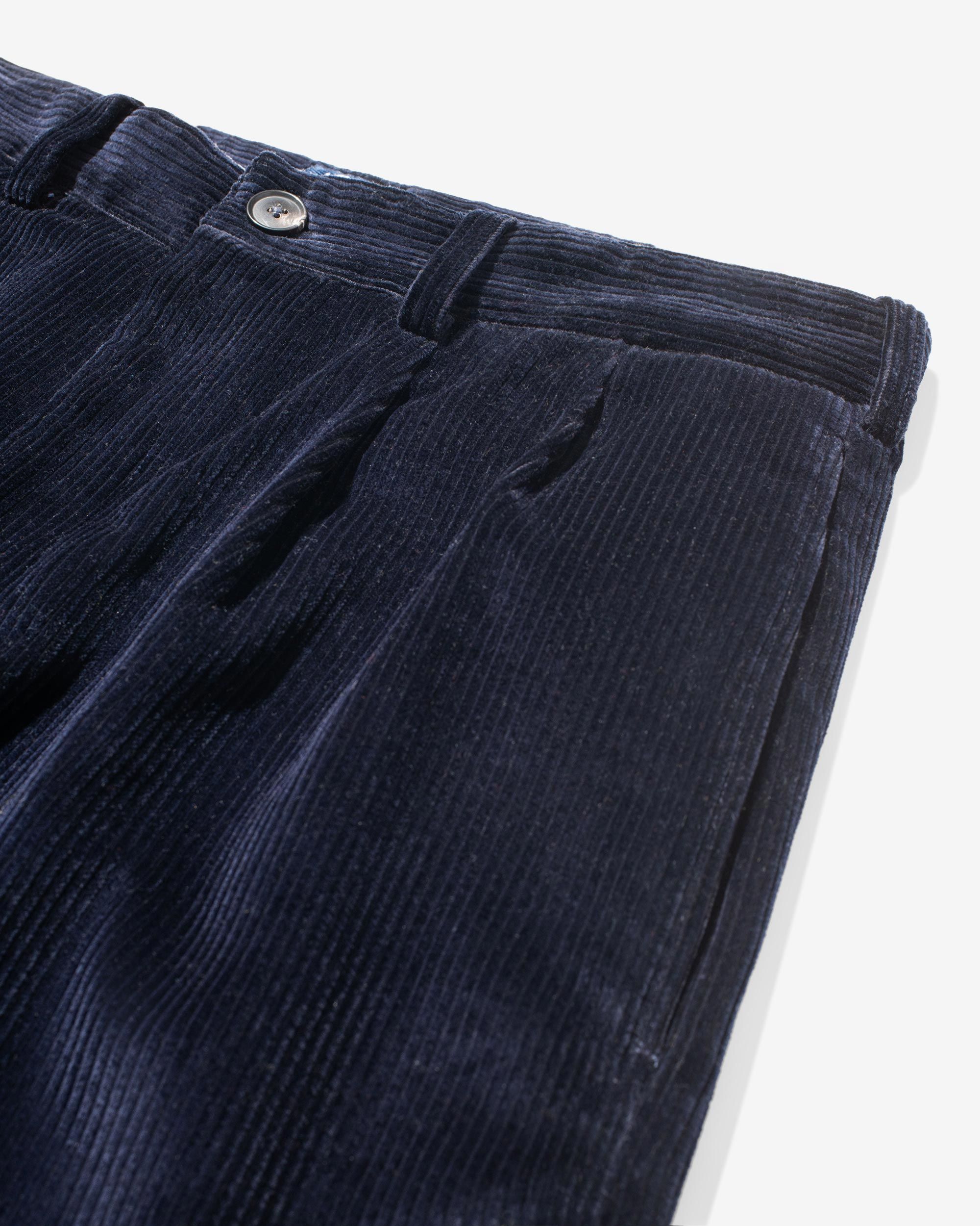 Double-Pleat Corduroy Pant sold by Noah NYC product image thumbnail 9