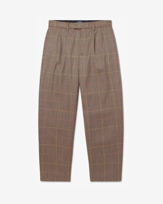 Double-Pleat Wool Trousers sold by Noah NYC