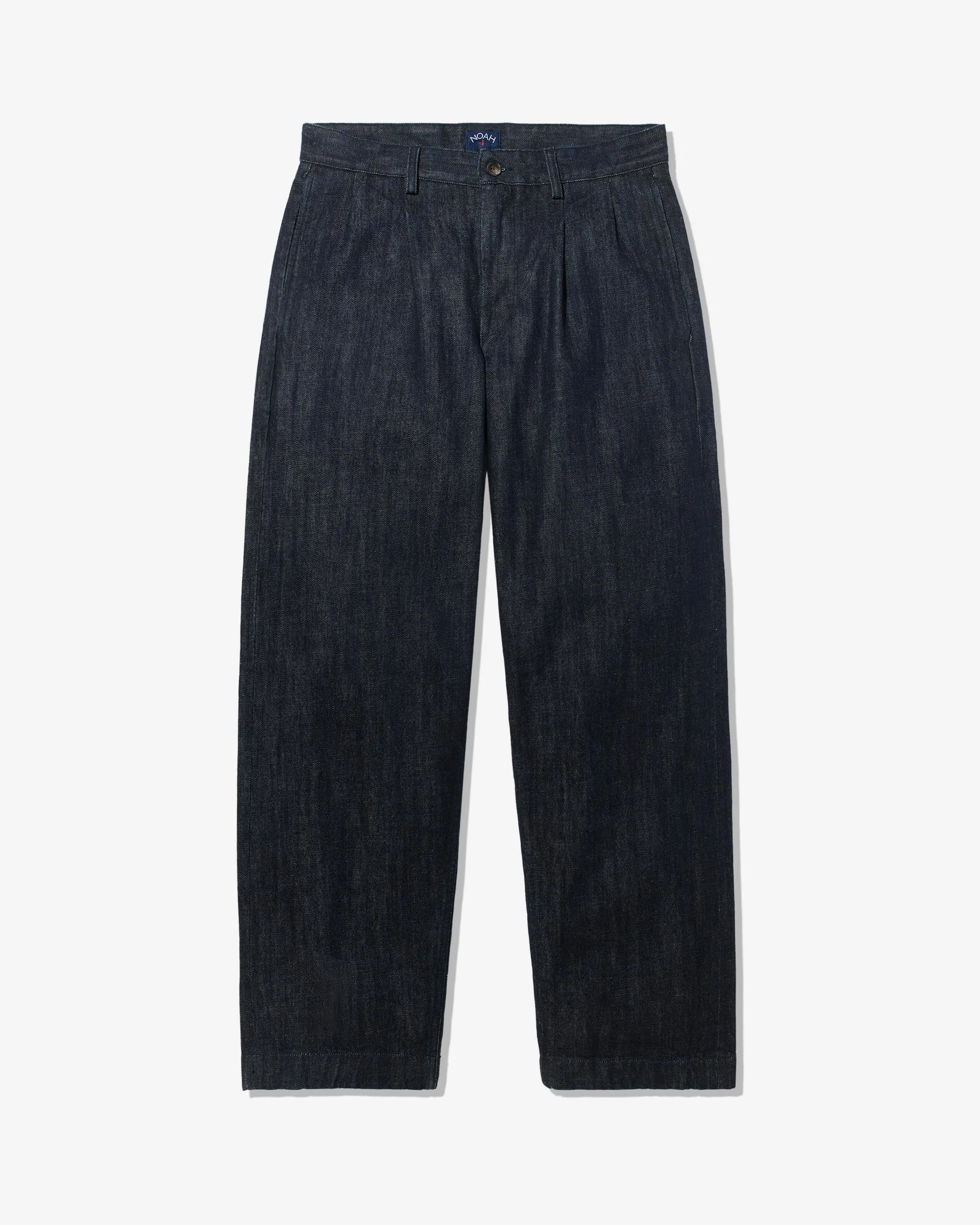 Double-Pleated Denim Pant sold by Noah NYC