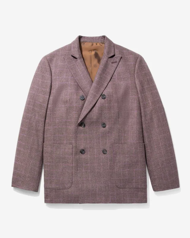 Oversized Double-Breasted Sport Coat made by Noah NYC