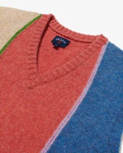 Shetland Block Sweater Vest sold by Noah NYC