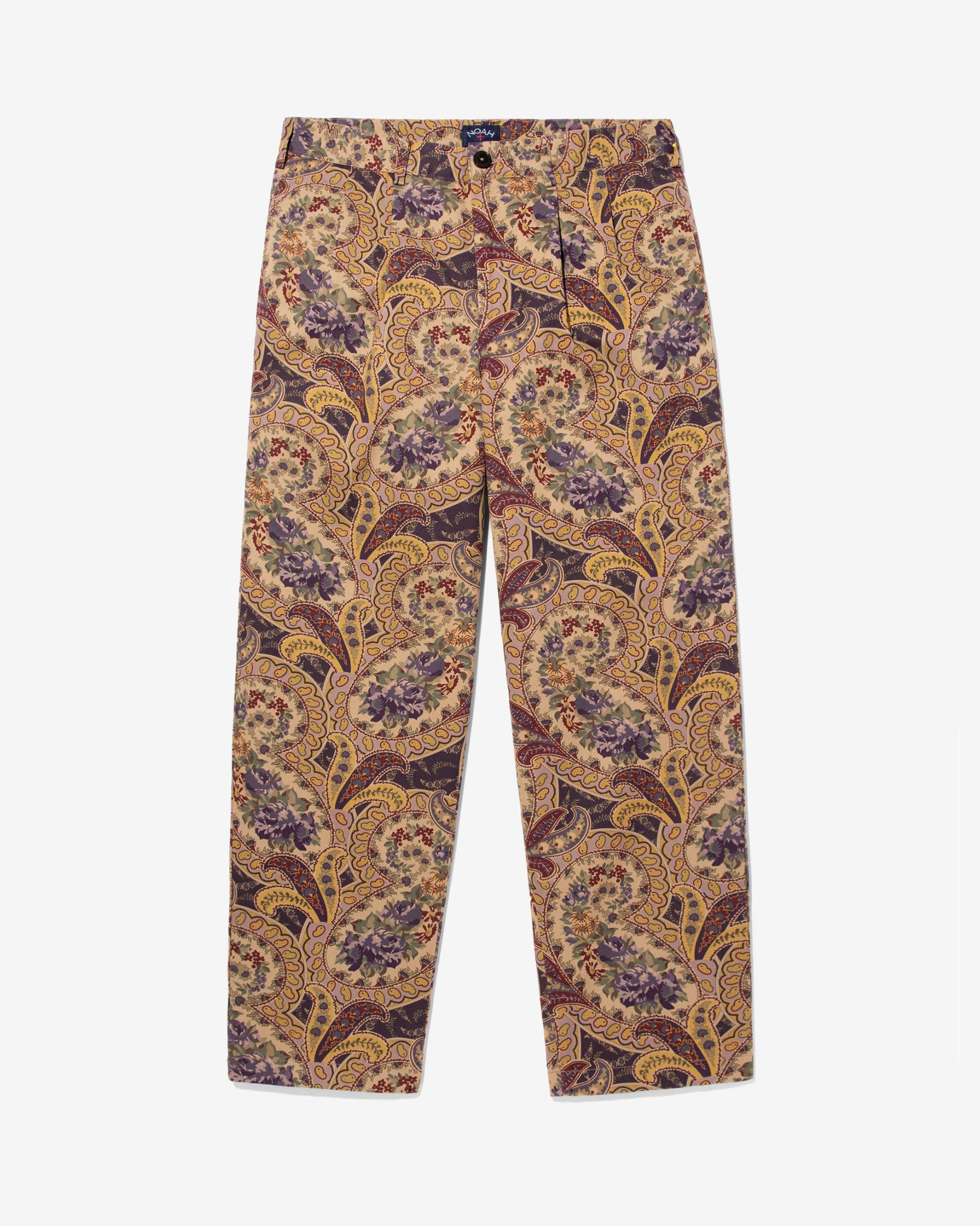Paisley Double-Pleat Pant sold by Noah NYC