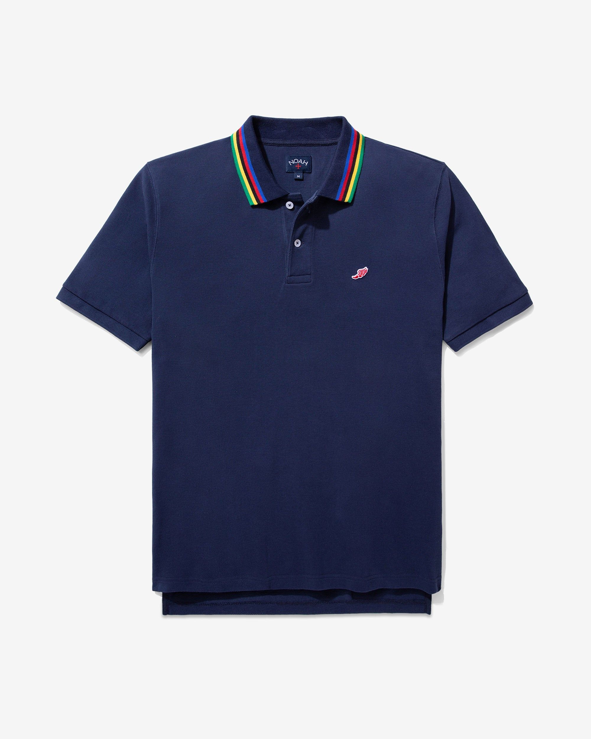 Champion Stripe Polo sold by Noah NYC