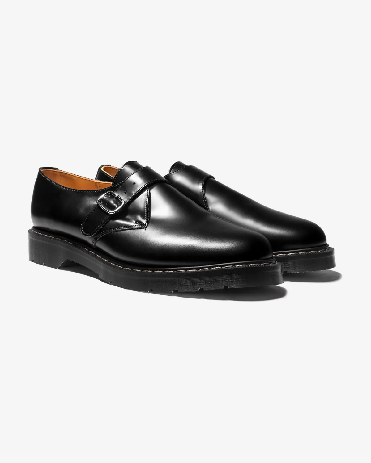 Solovair Single Buckle Monk Shoe sold by Noah NYC