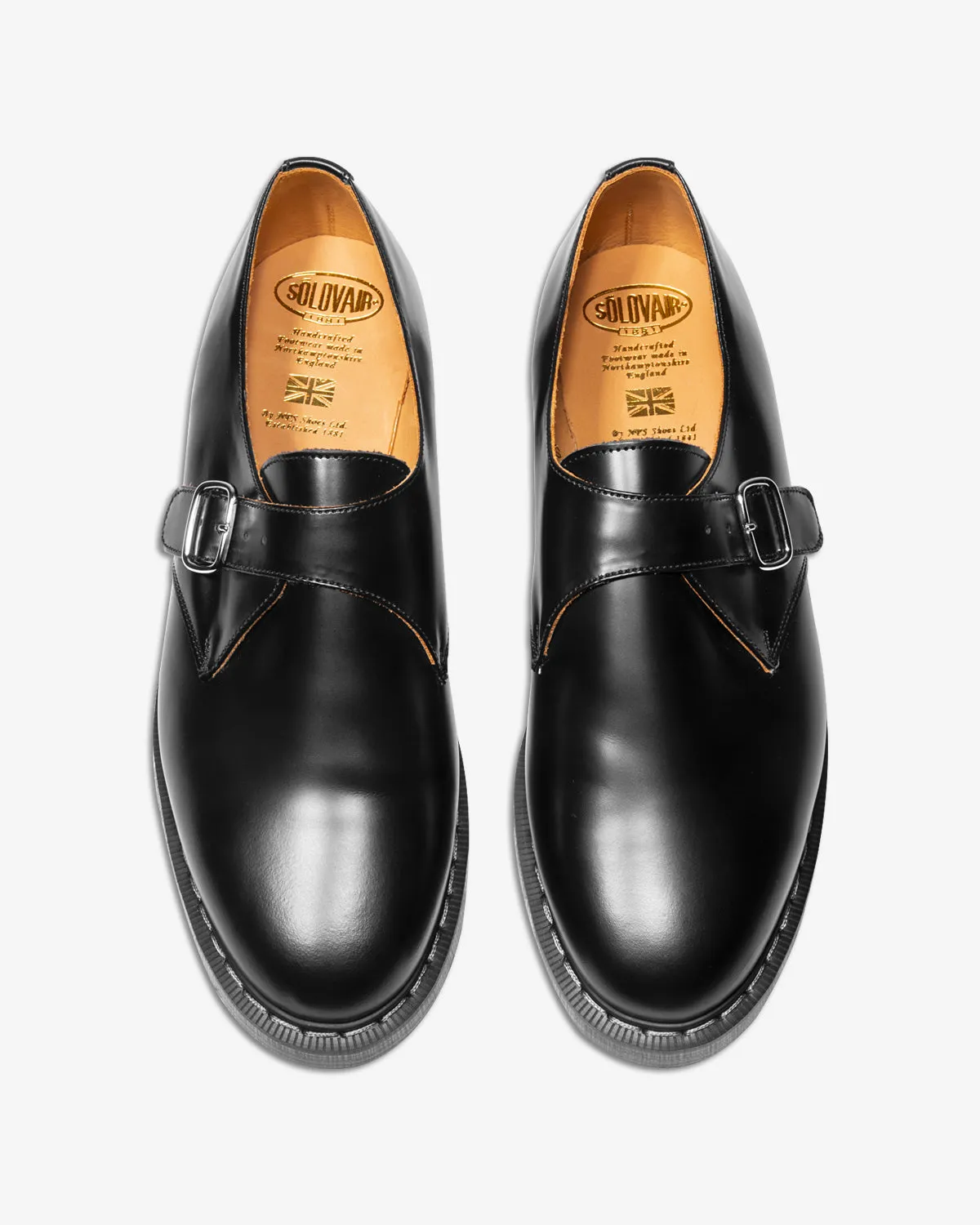 Solovair Single Buckle Monk Shoe sold by Noah NYC product image thumbnail 4