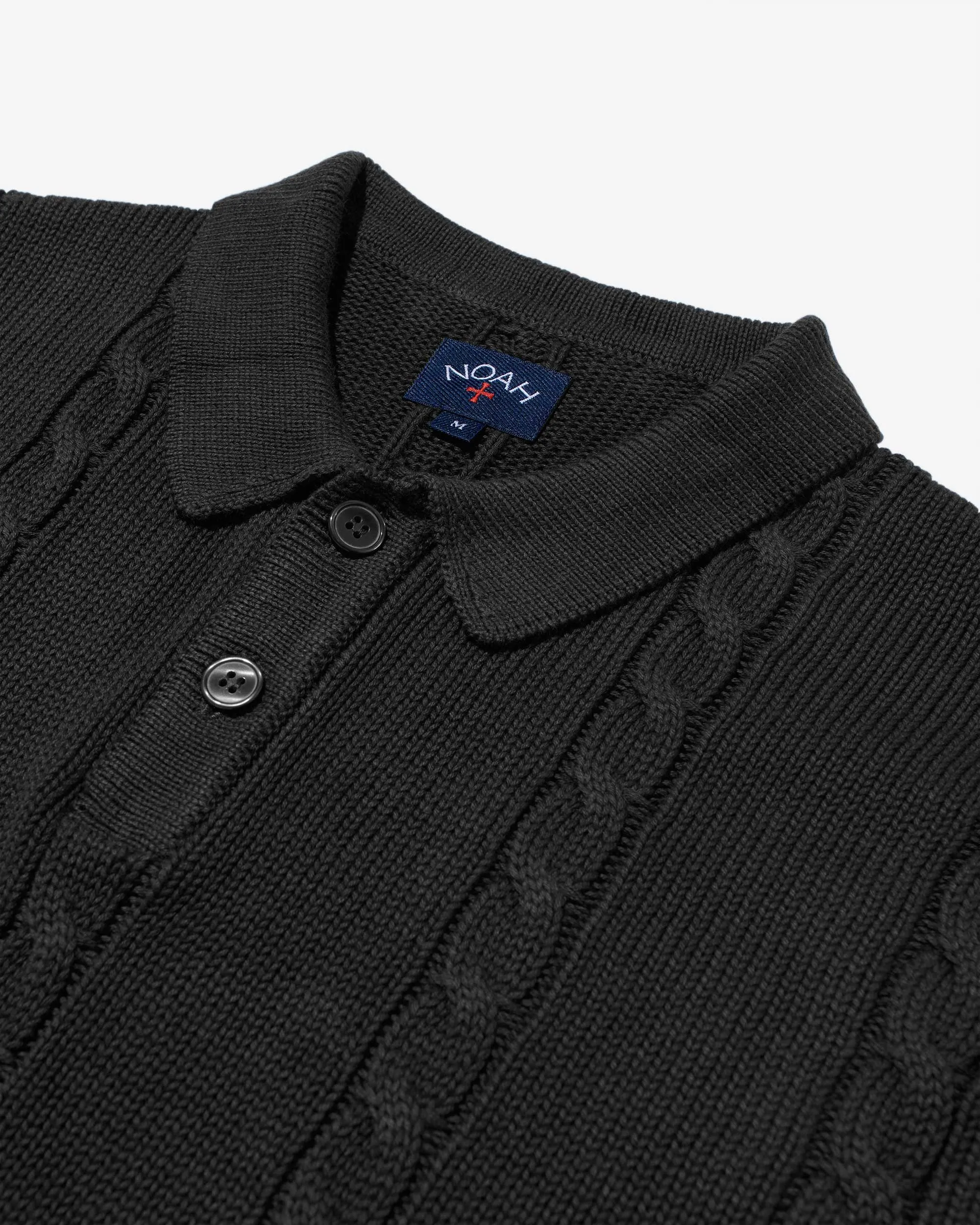 Cotton Cable Sweater Vest sold by Noah NYC product image thumbnail 3