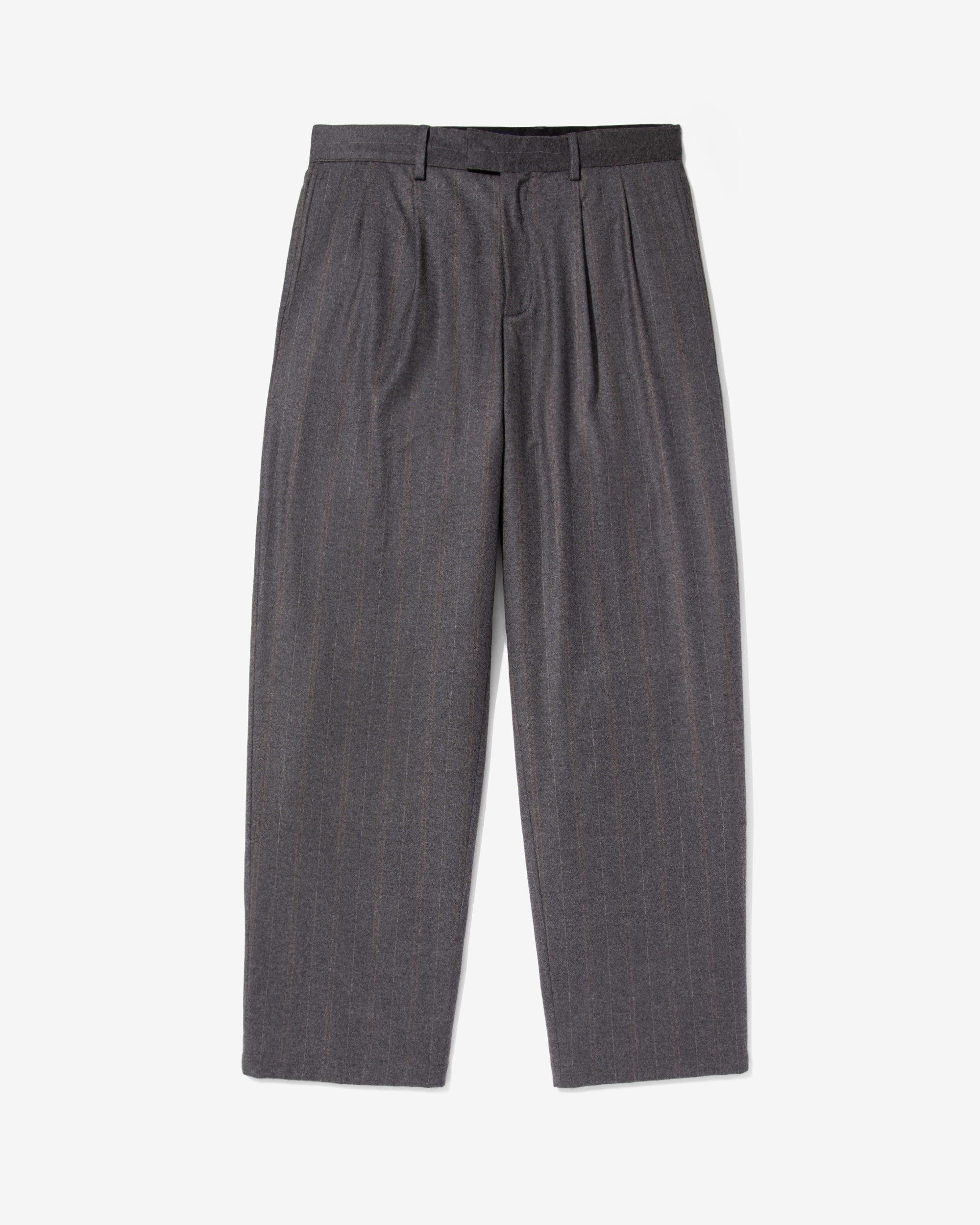 Double-Pleat Wool Pants sold by Noah NYC