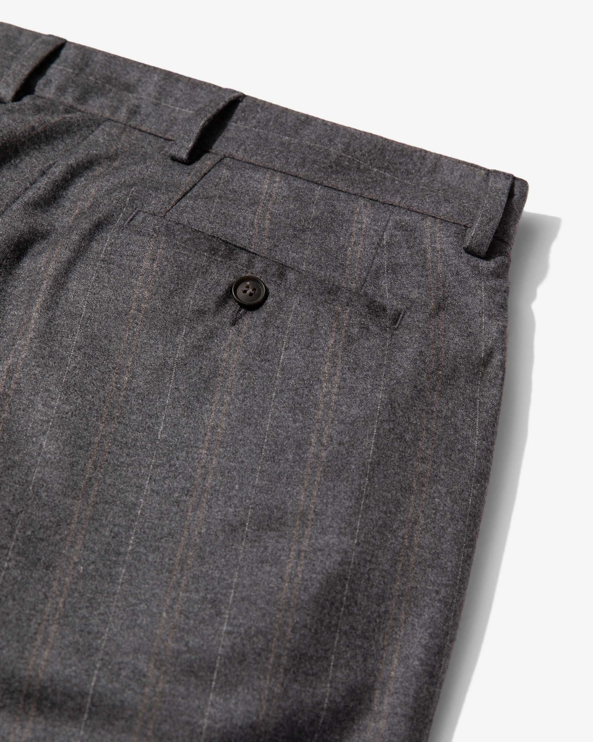 Double-Pleat Wool Pants sold by Noah NYC product image thumbnail 4