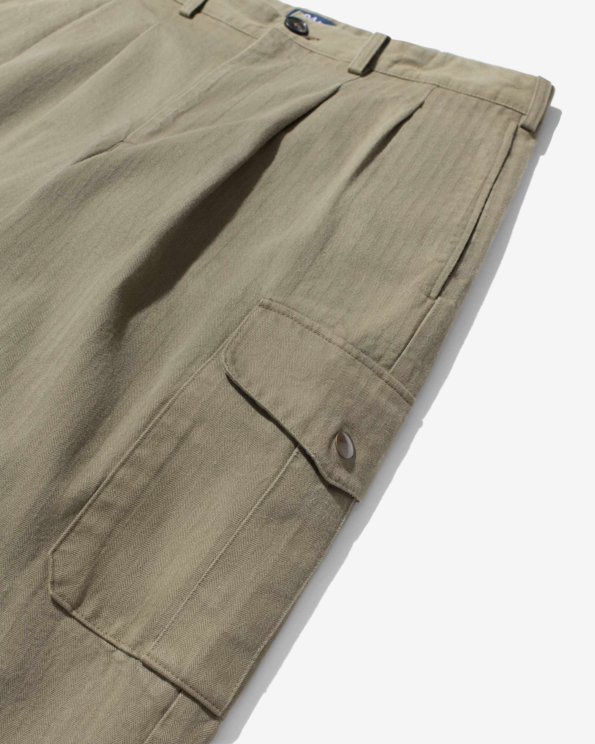 Double-Pleat Cargo Pant sold by Noah NYC product image thumbnail 3