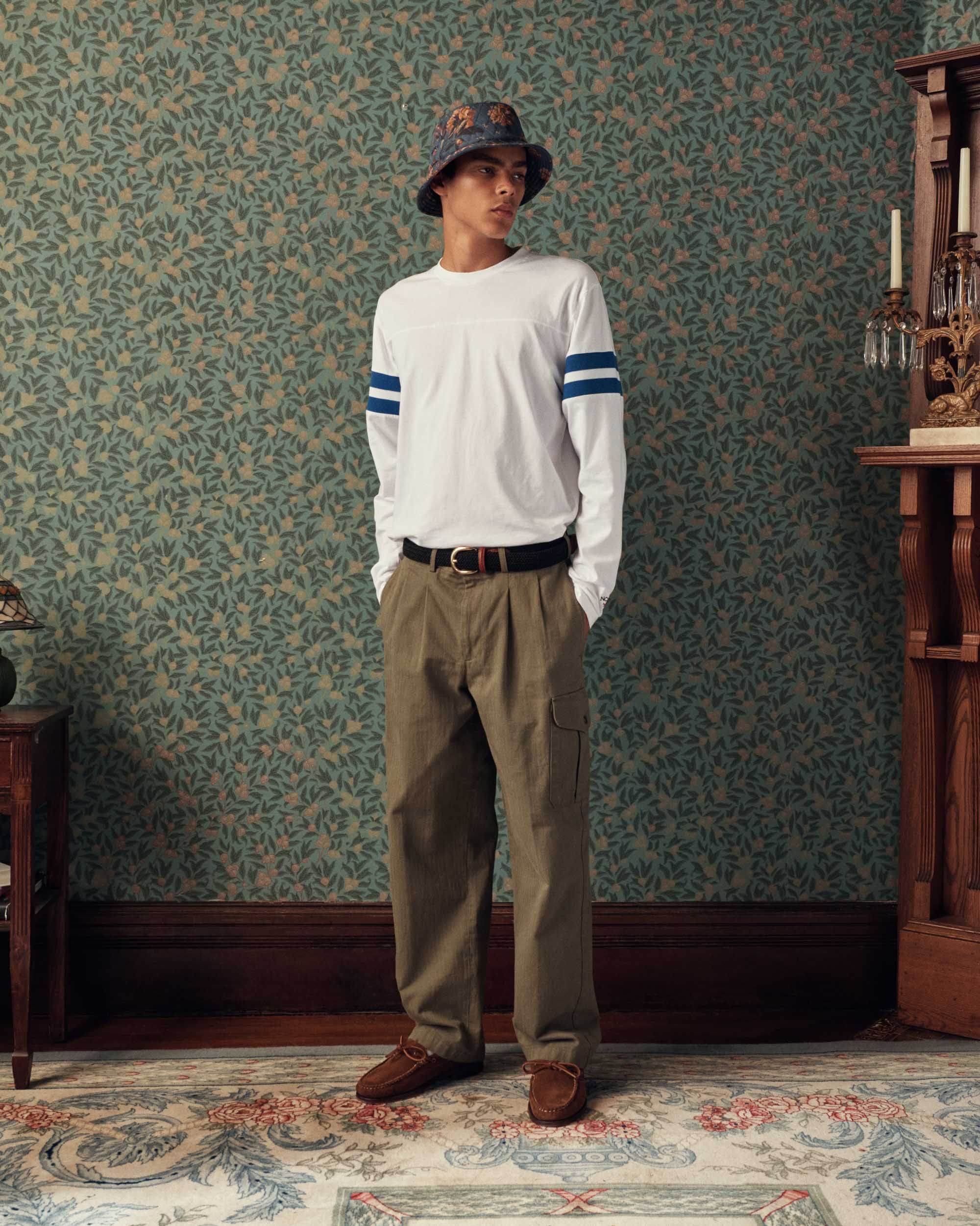 Double-Pleat Cargo Pant sold by Noah NYC product image thumbnail 5