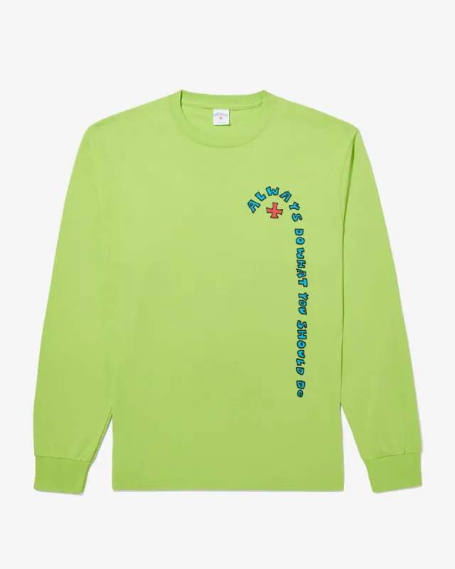 Noah x ADWYSD Logo Long Sleeve Tee sold by Noah NYC