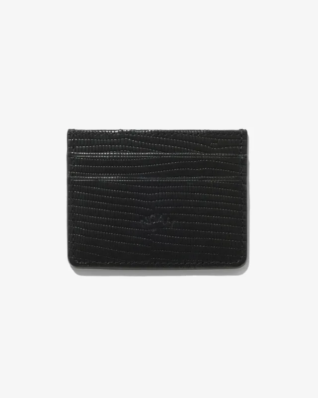 Faux Lizard Cardholder sold by Noah NYC