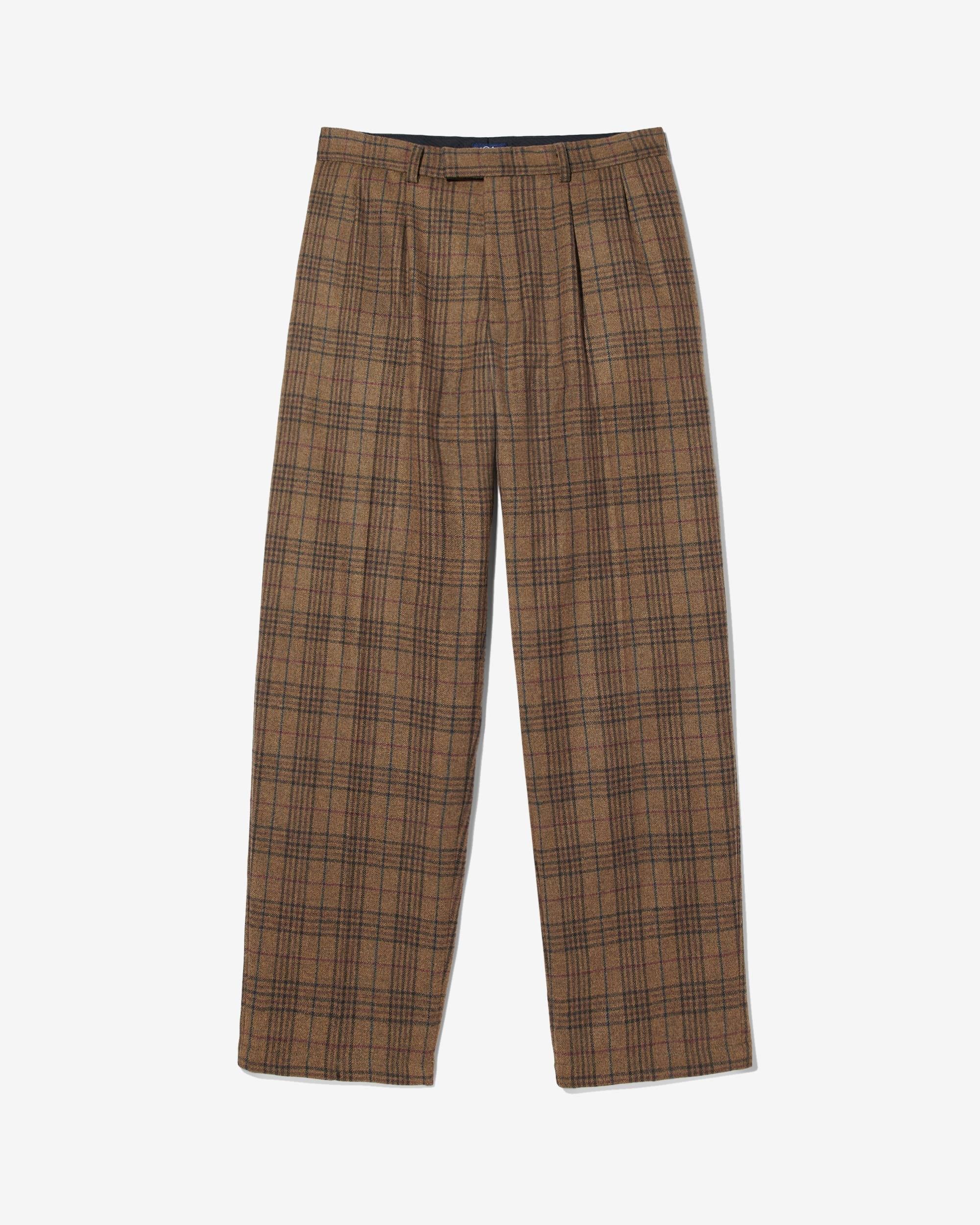 Double-Pleat Wool Trouser sold by Noah NYC