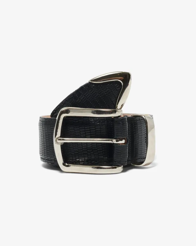 Faux Lizard Belt sold by Noah NYC