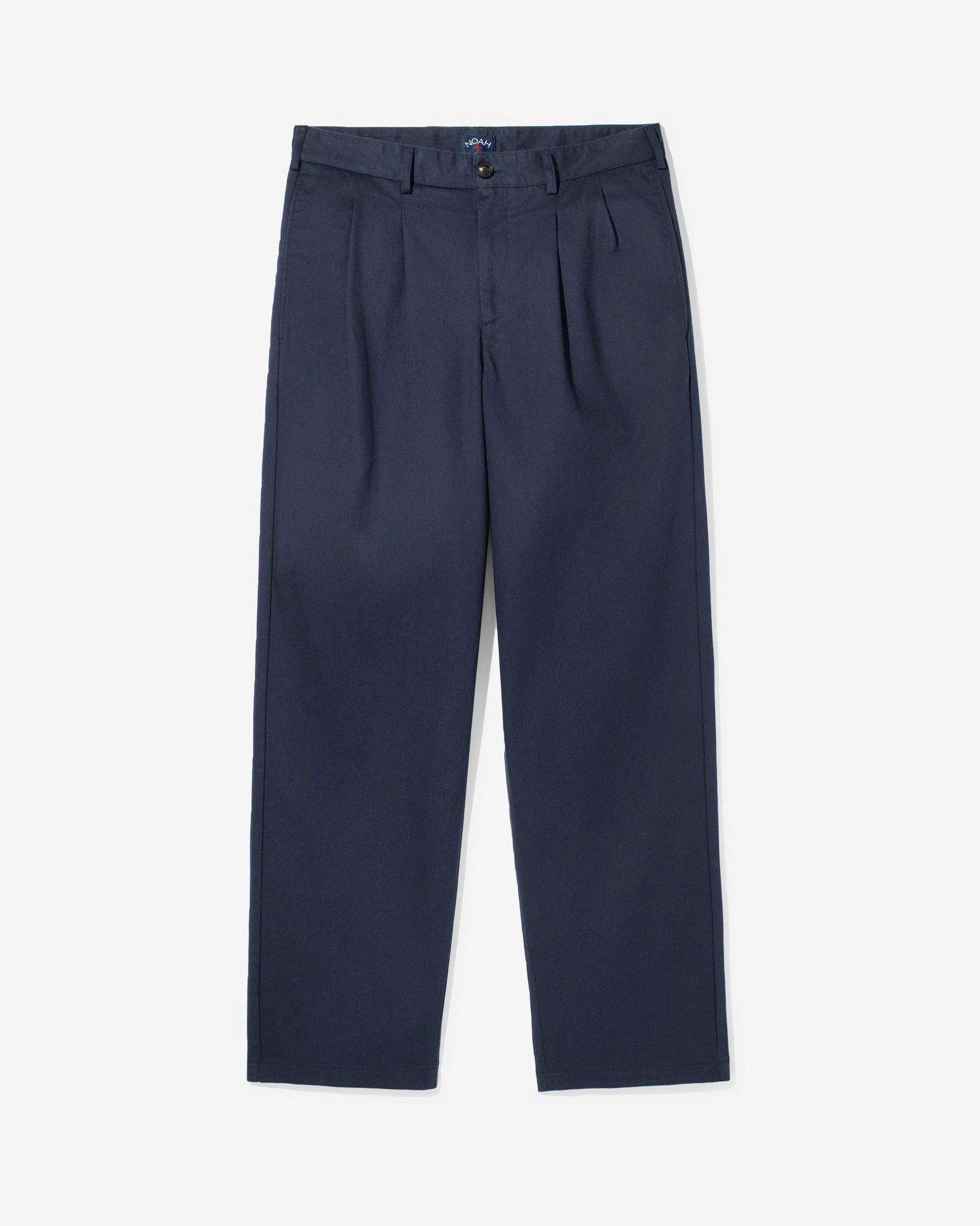 Pleated Twill Suit Pant sold by Noah NYC