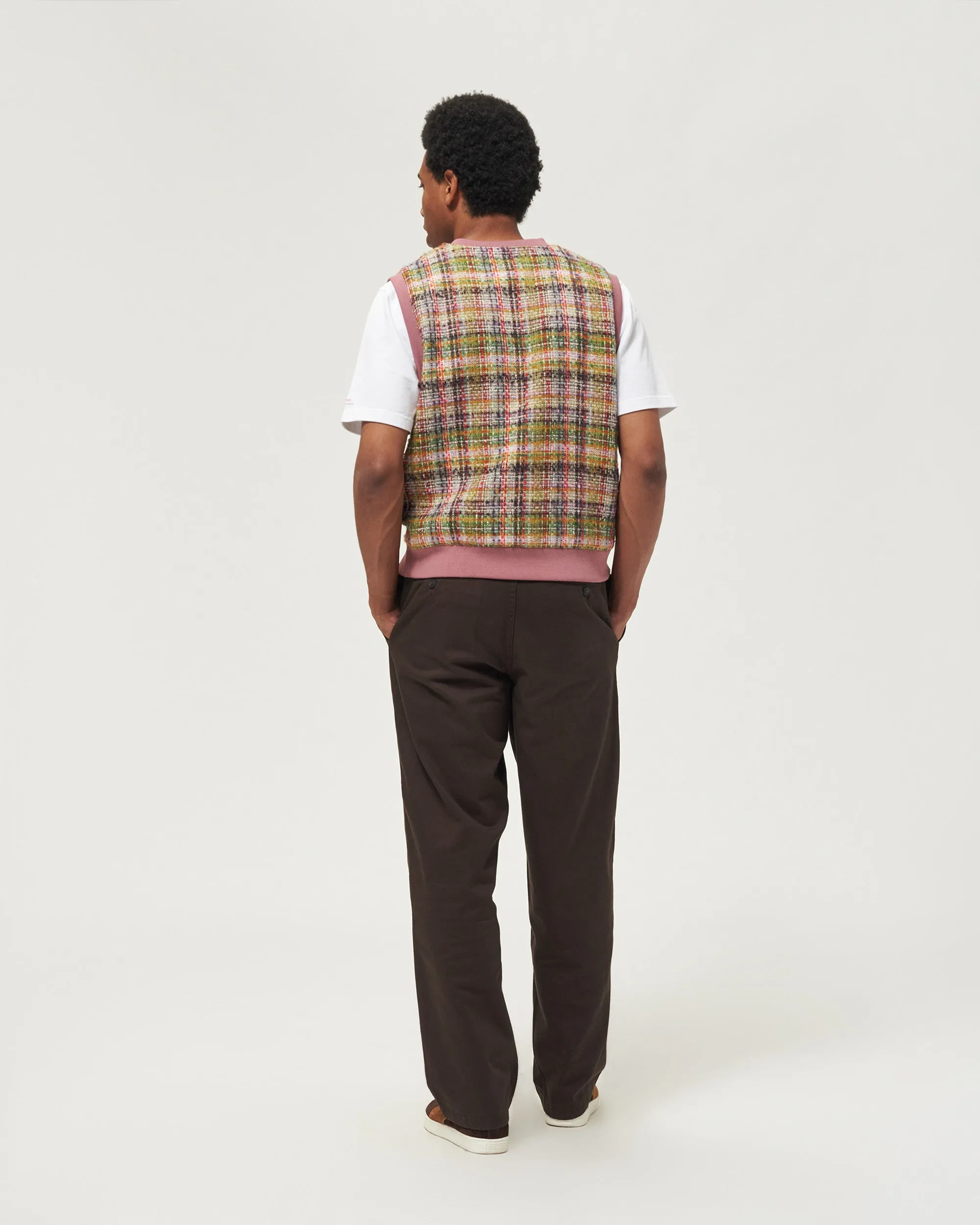 Dream Tweed Vest sold by Noah NYC product image thumbnail 4